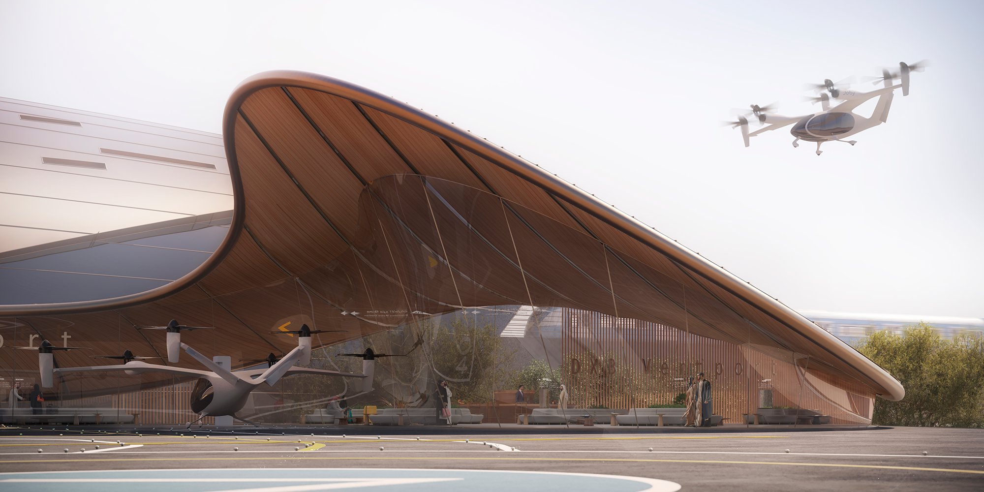 Foster + Partners Develops Concept Design For Dubai Vertiport Terminal