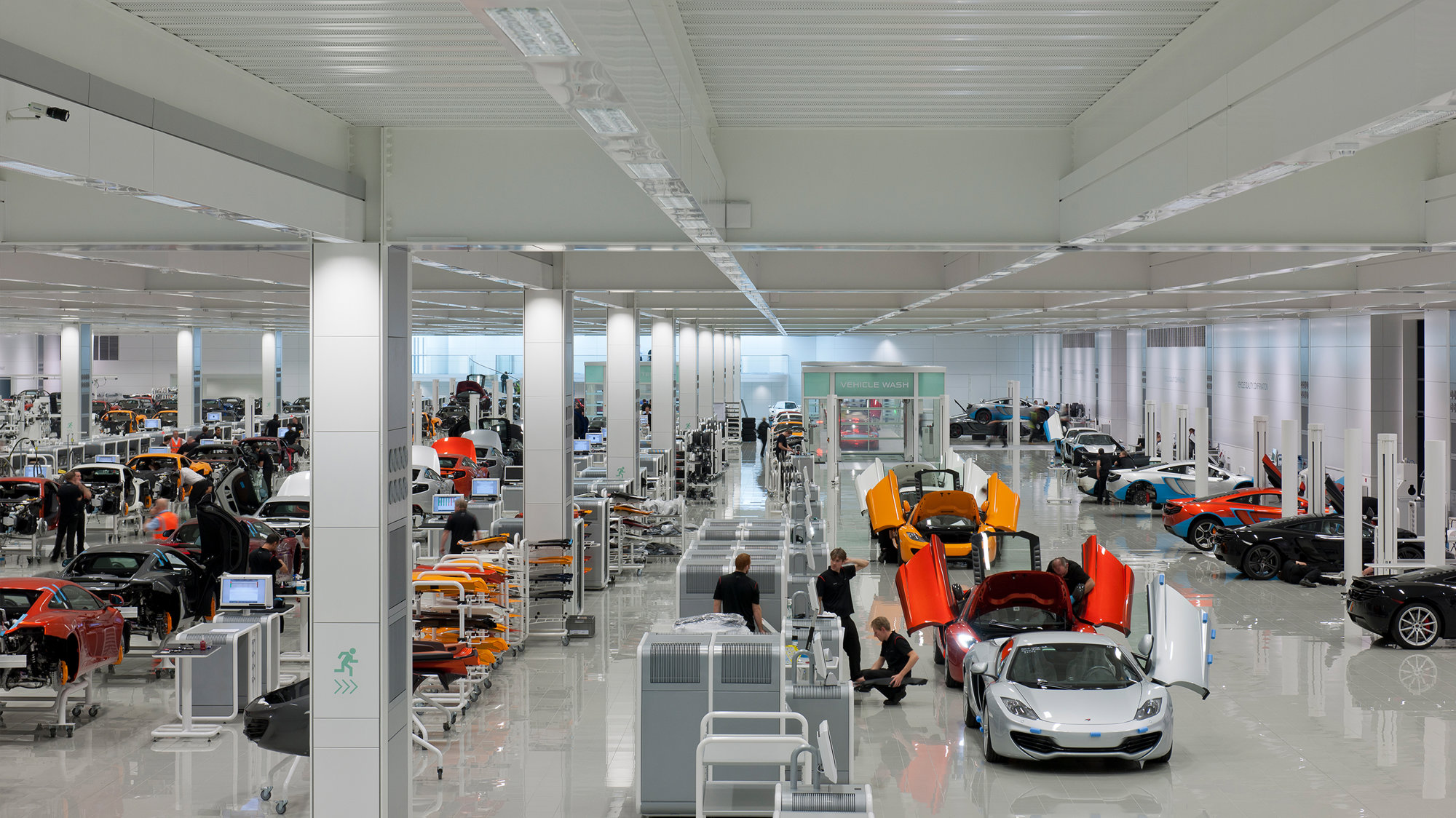 Prime Minister Attends Official Opening Of The Mclaren Production Centre
