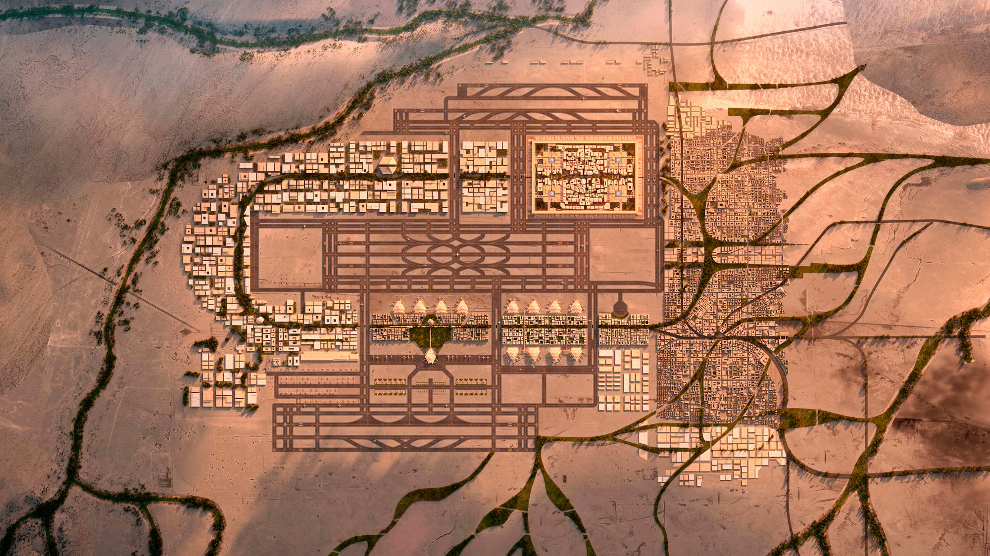 Foster + Partners Wins Competition For King Salman International Airport In Riyadh