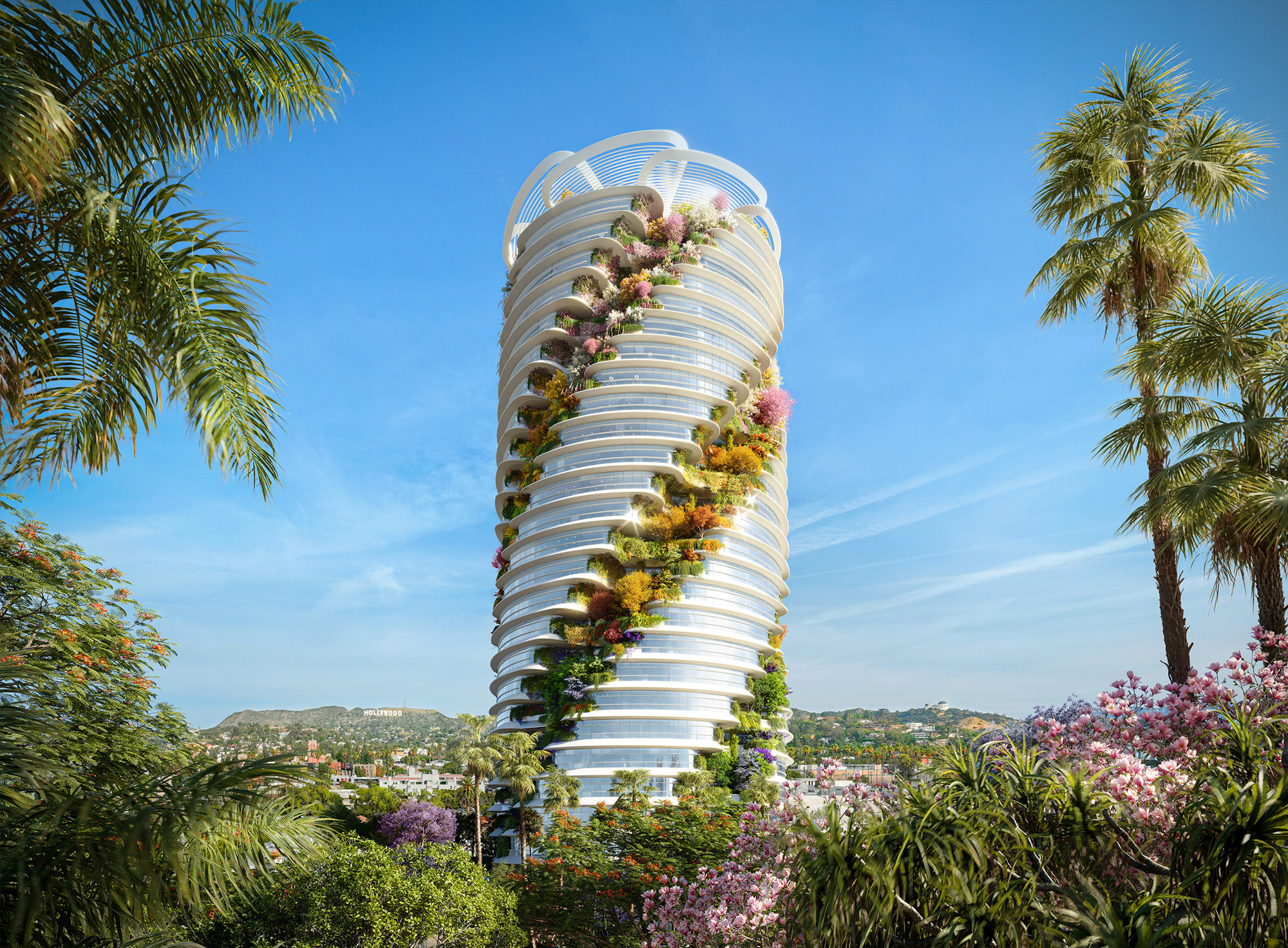 New Designs For Landmark Creative Office Tower In Hollywood Unveiled