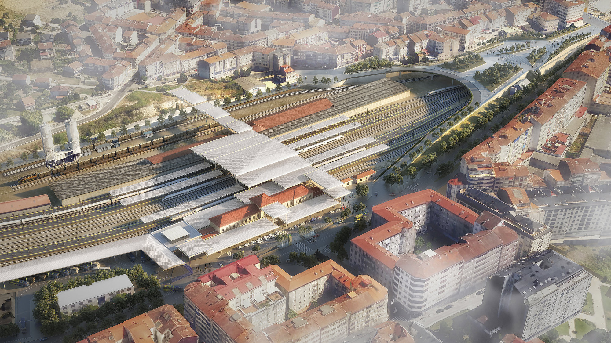 Designs For Ourense Intermodal Station In Spain Revealed