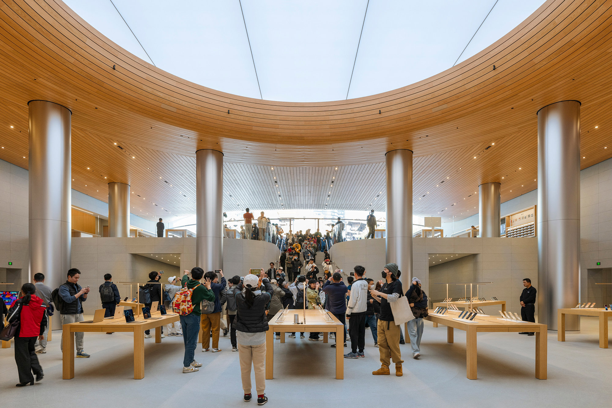 Apple Opens New Store At The Heart Of Shanghai’s Jing'an District