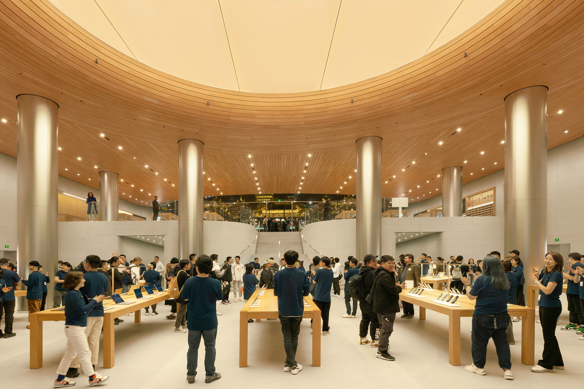 Apple Opens New Store At The Heart Of Shanghai’s Jing'an District