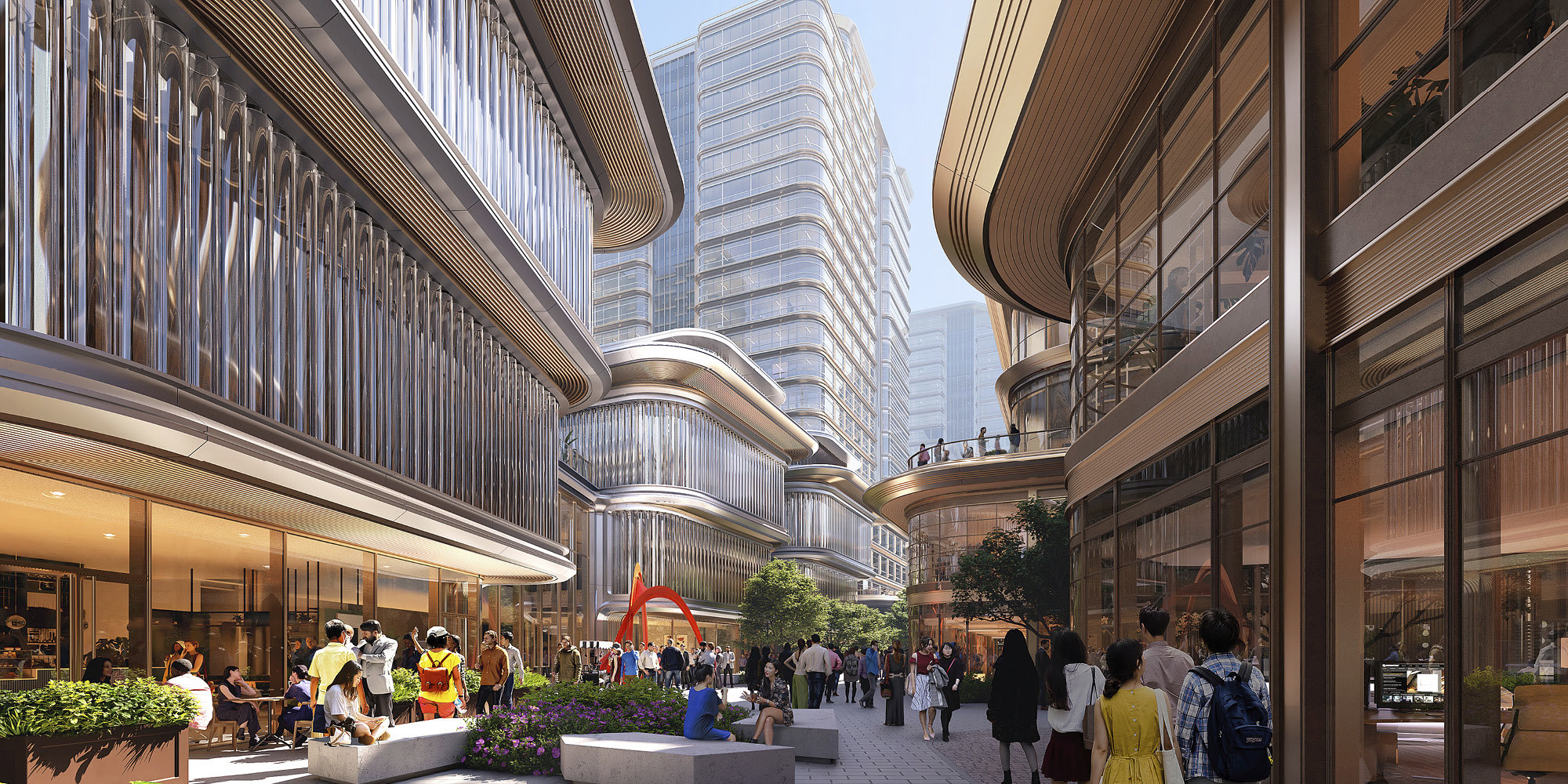 Designs For Changfeng Mixed-use Development Revealed