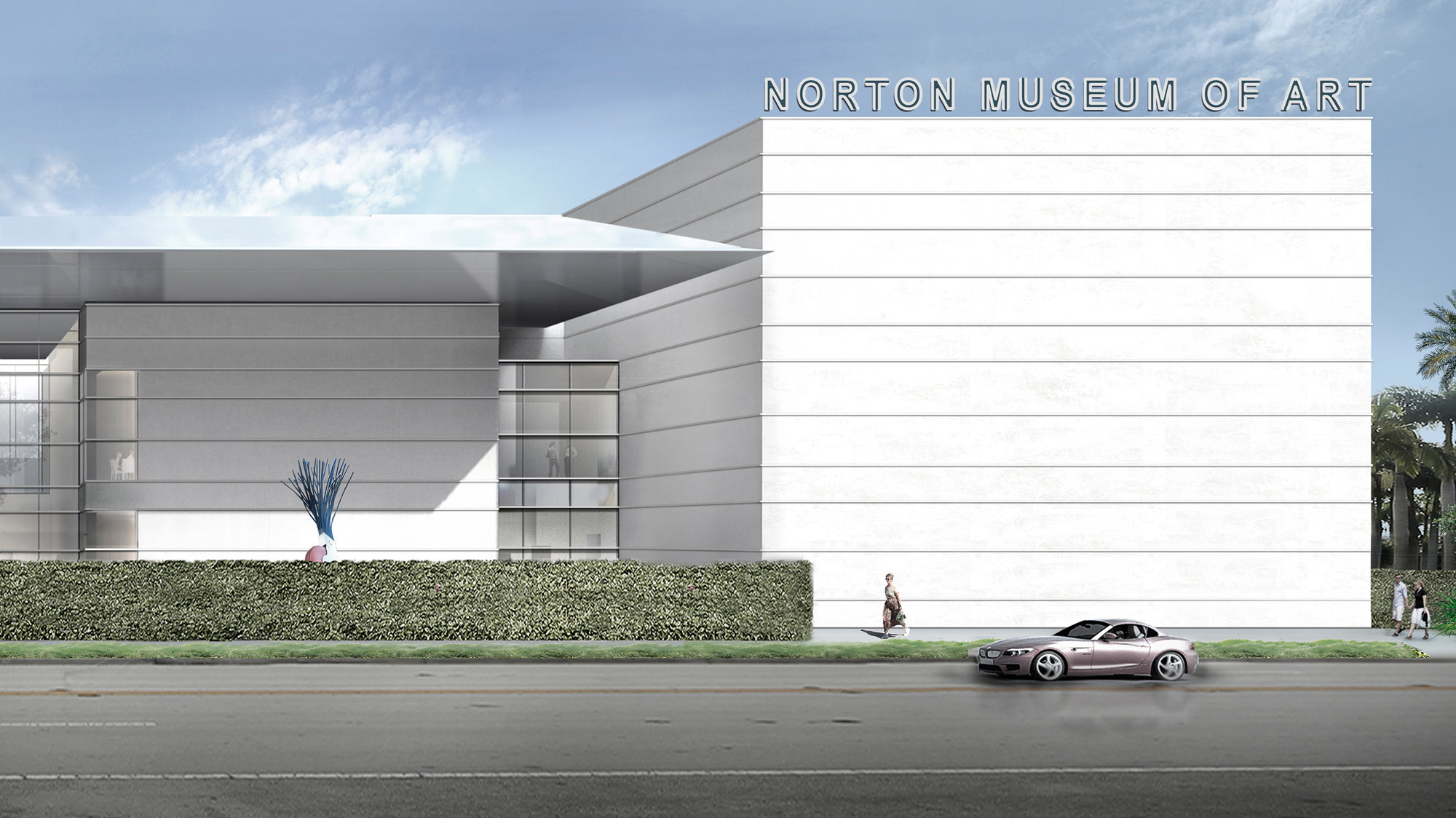 Lord Foster Presents Plans For The Transformation Of The Norton Museum Of Art