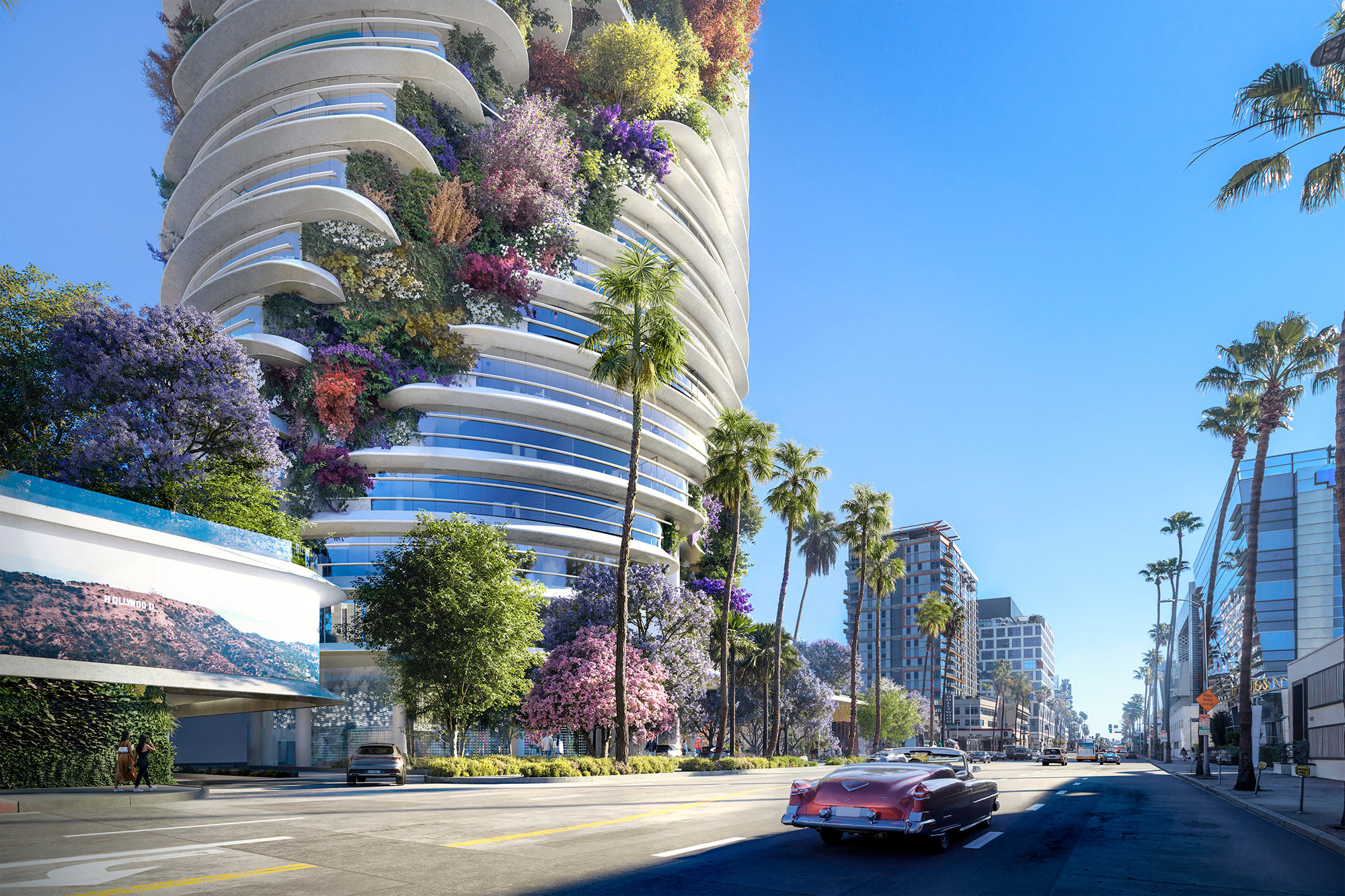 New Designs For Landmark Creative Office Tower In Hollywood Unveiled
