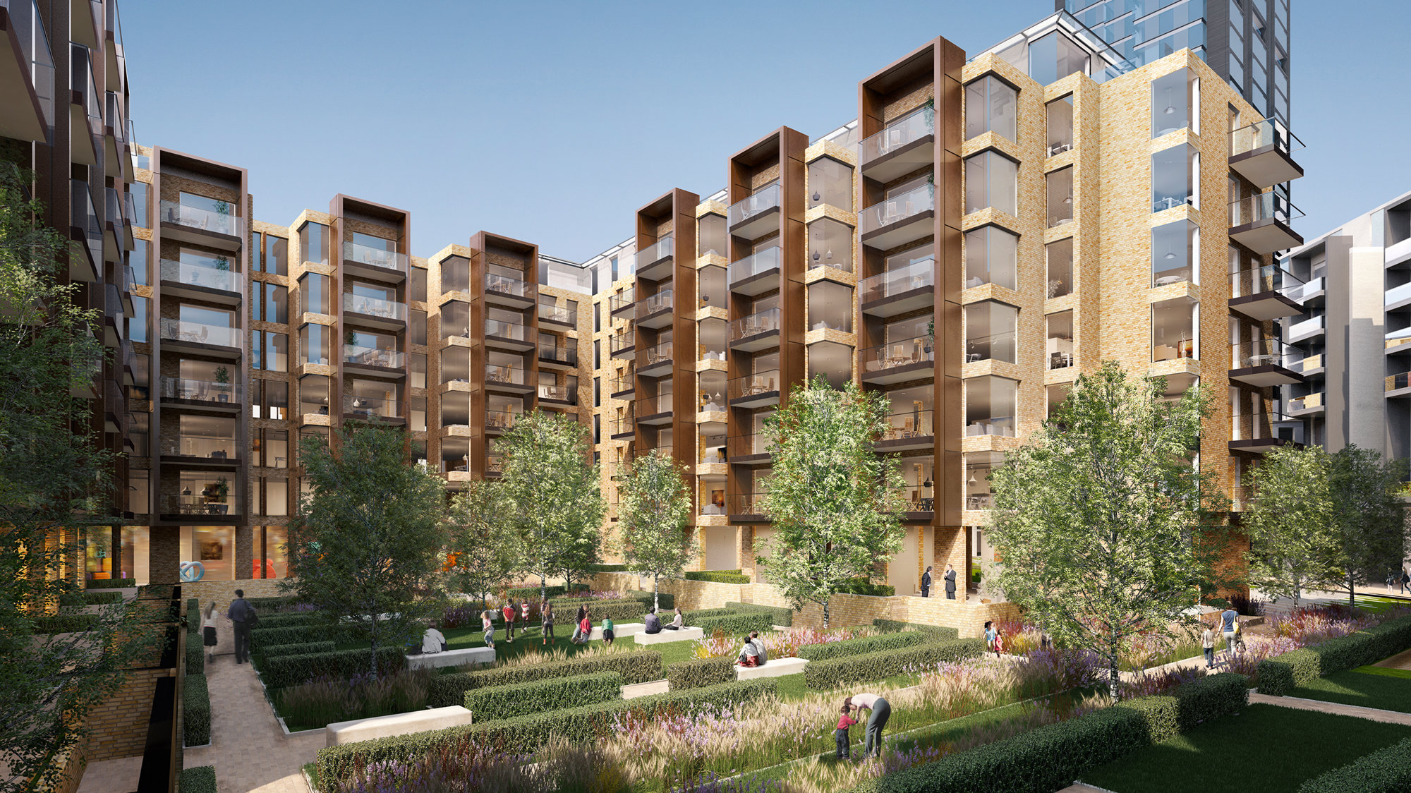 Application Lodged For A New Residential Quarter In North London