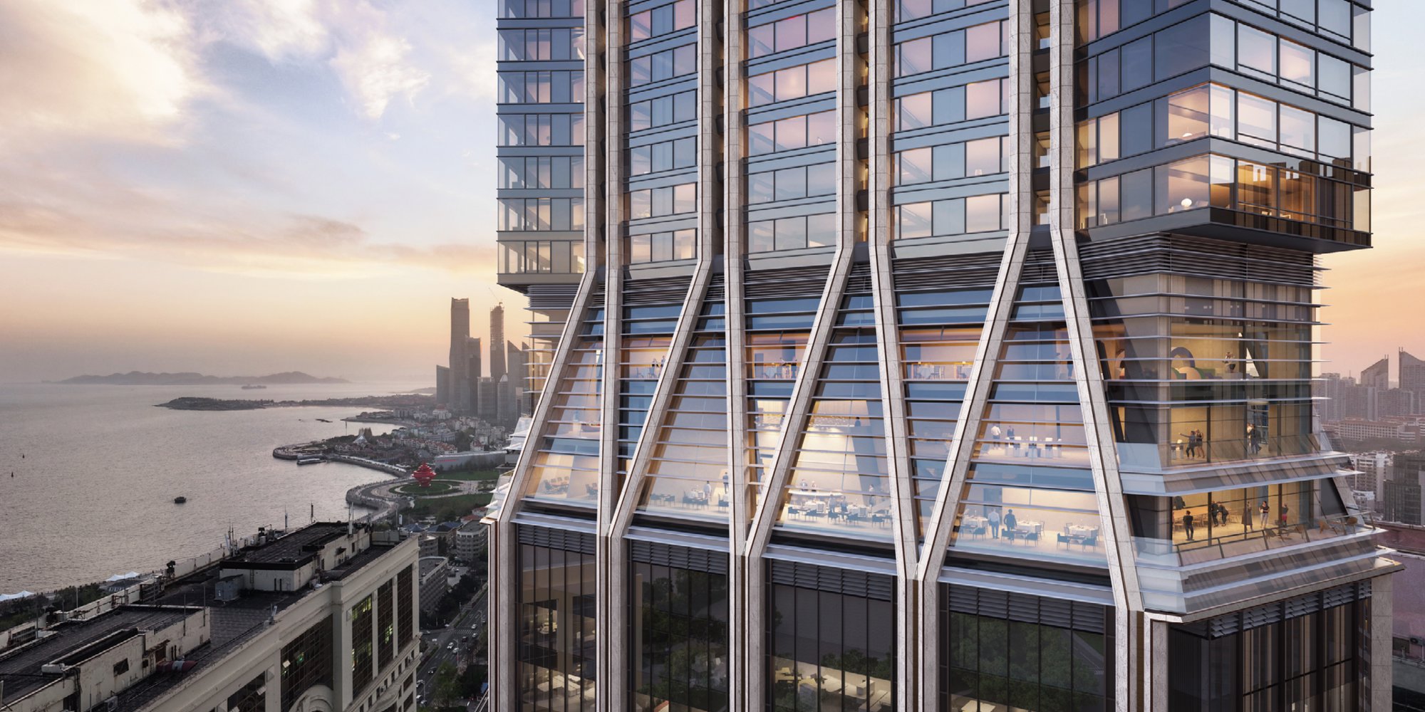 Designs Revealed For 1 Nanjing Road, A Mixed-use Development In Qingdao