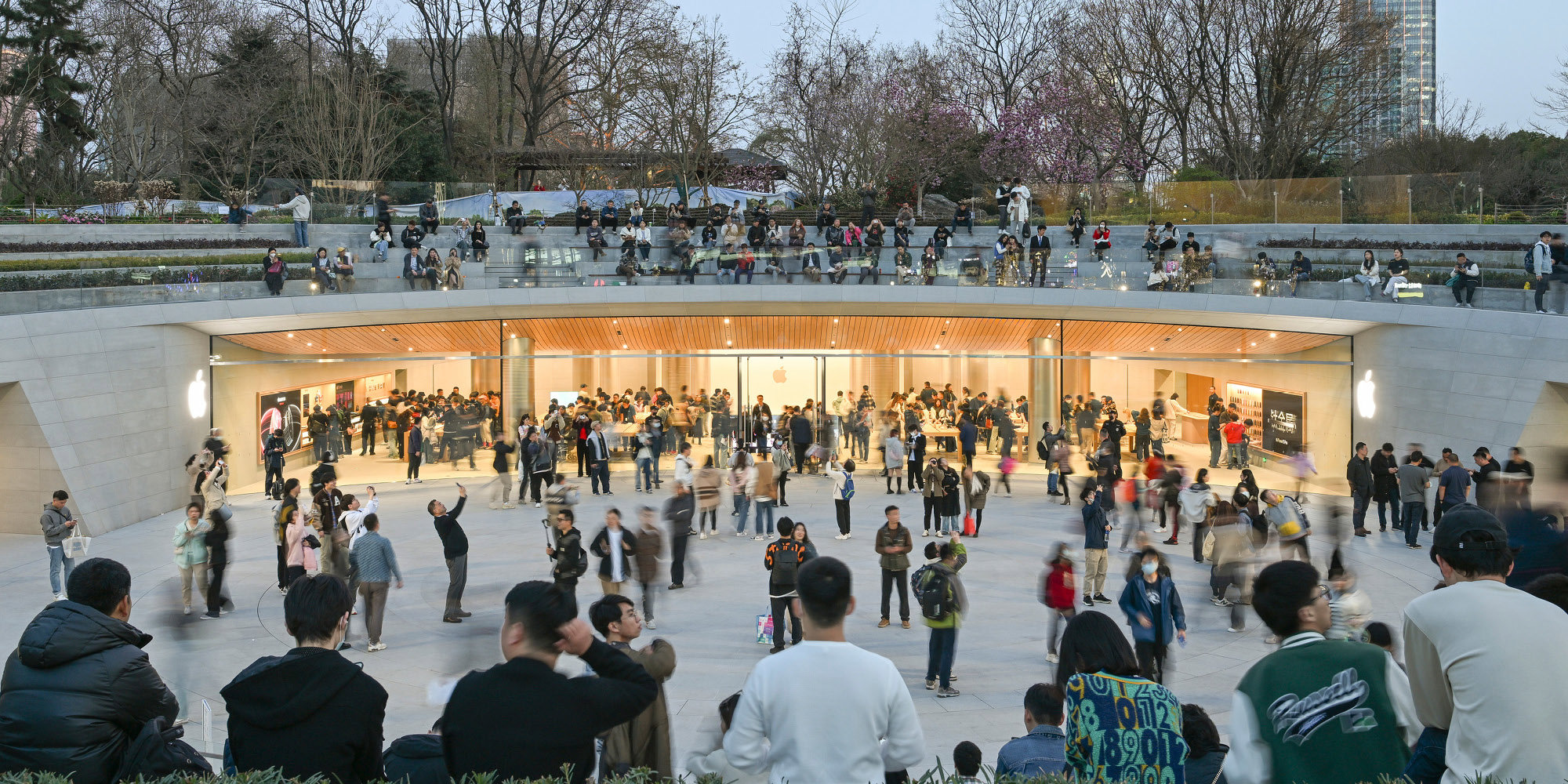 Apple Opens New Store At The Heart Of Shanghai’s Jing'an District