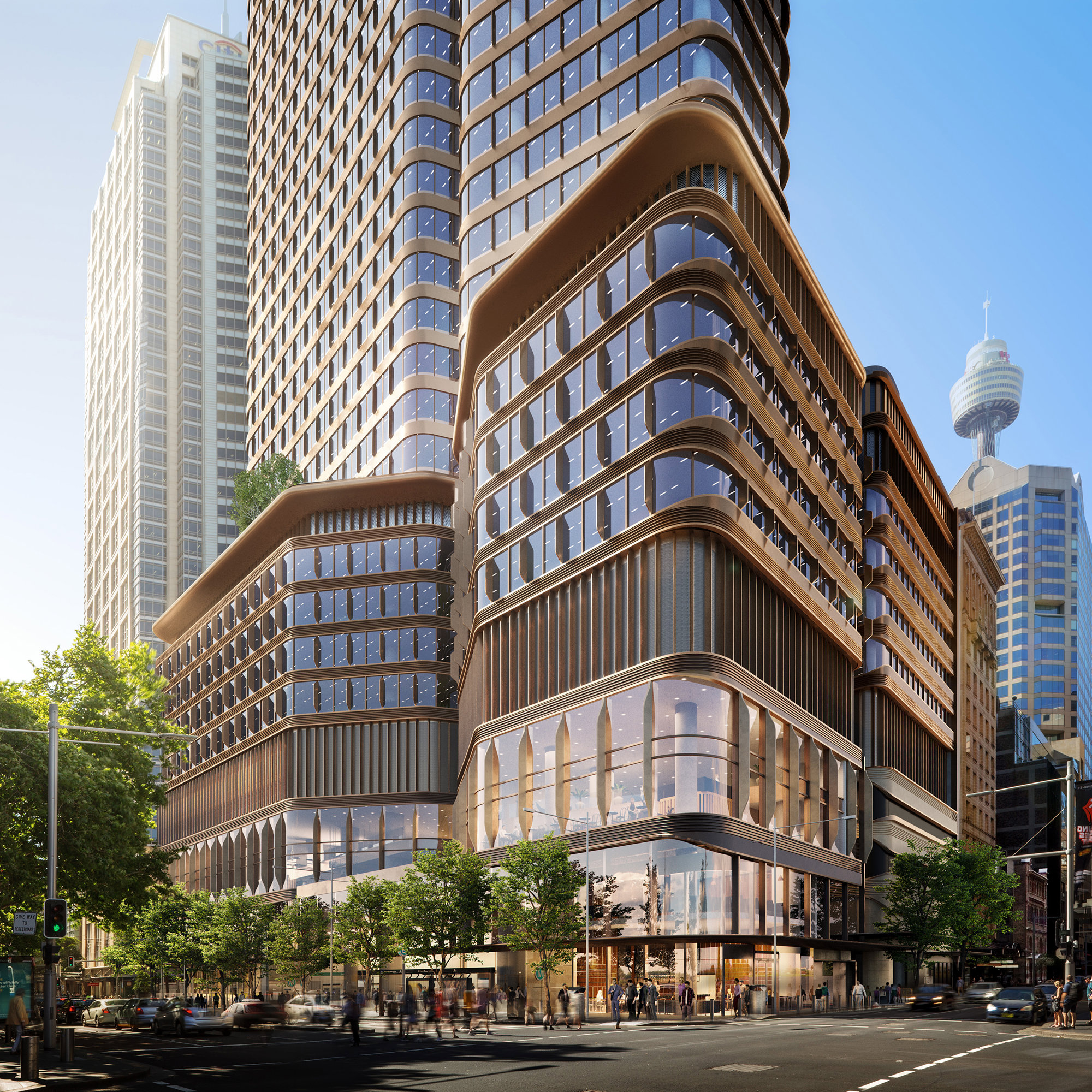 Designs For Pitt Street Osd And Metro Station In Sydney Revealed