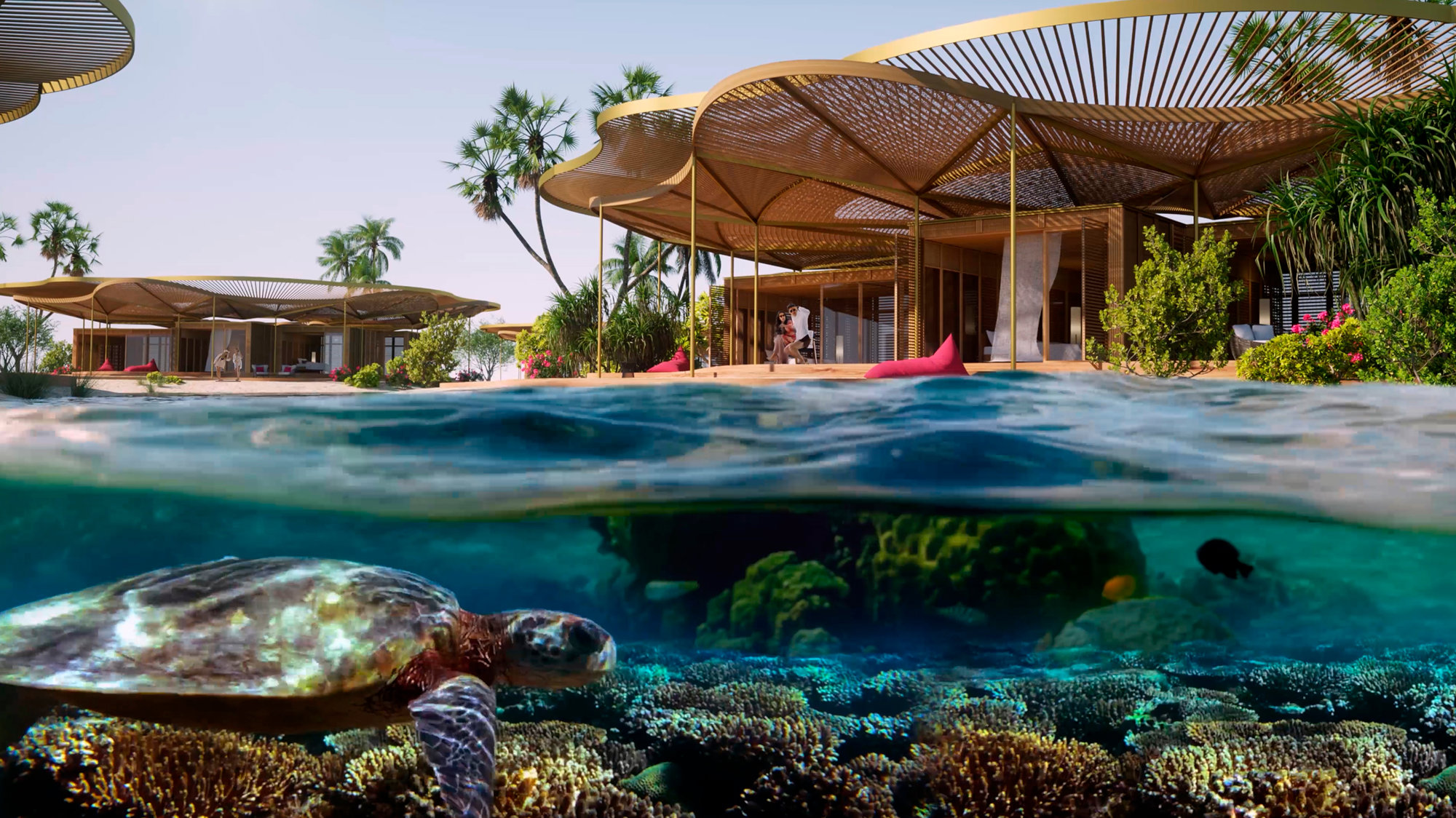 Designs for Shurayrah Island in the Red Sea revealed
