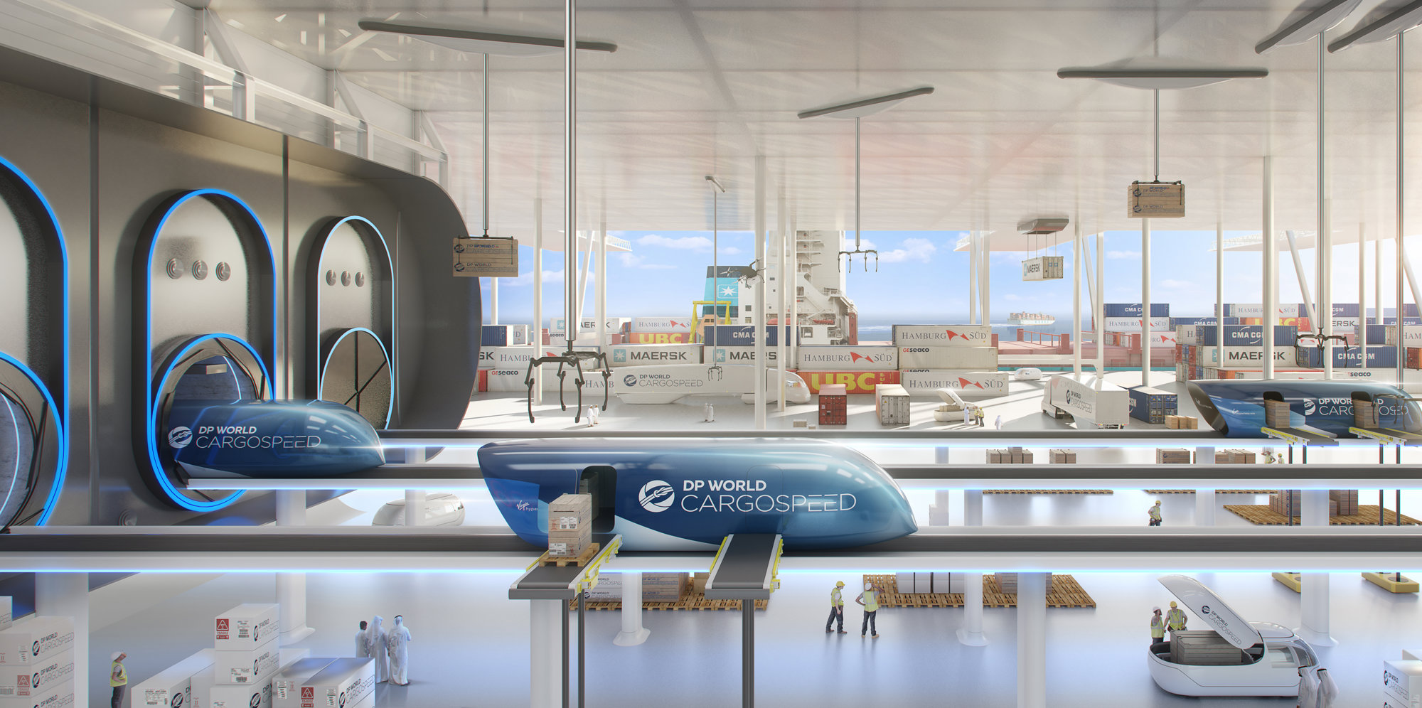 Foster + Partners Video For Dp World Cargospeed Premieres In Dubai, Uae