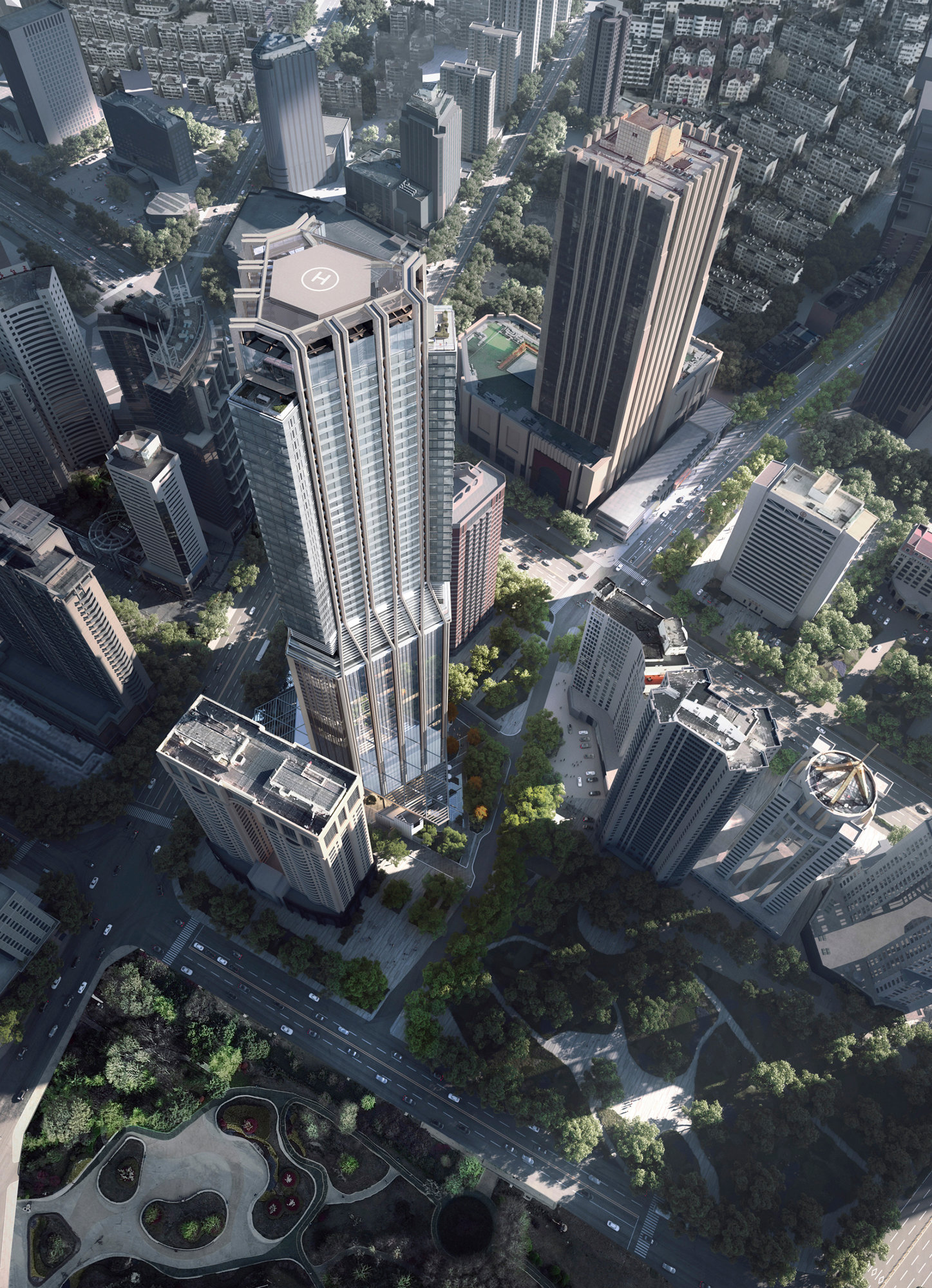 Designs Revealed For 1 Nanjing Road, A Mixed-use Development In Qingdao