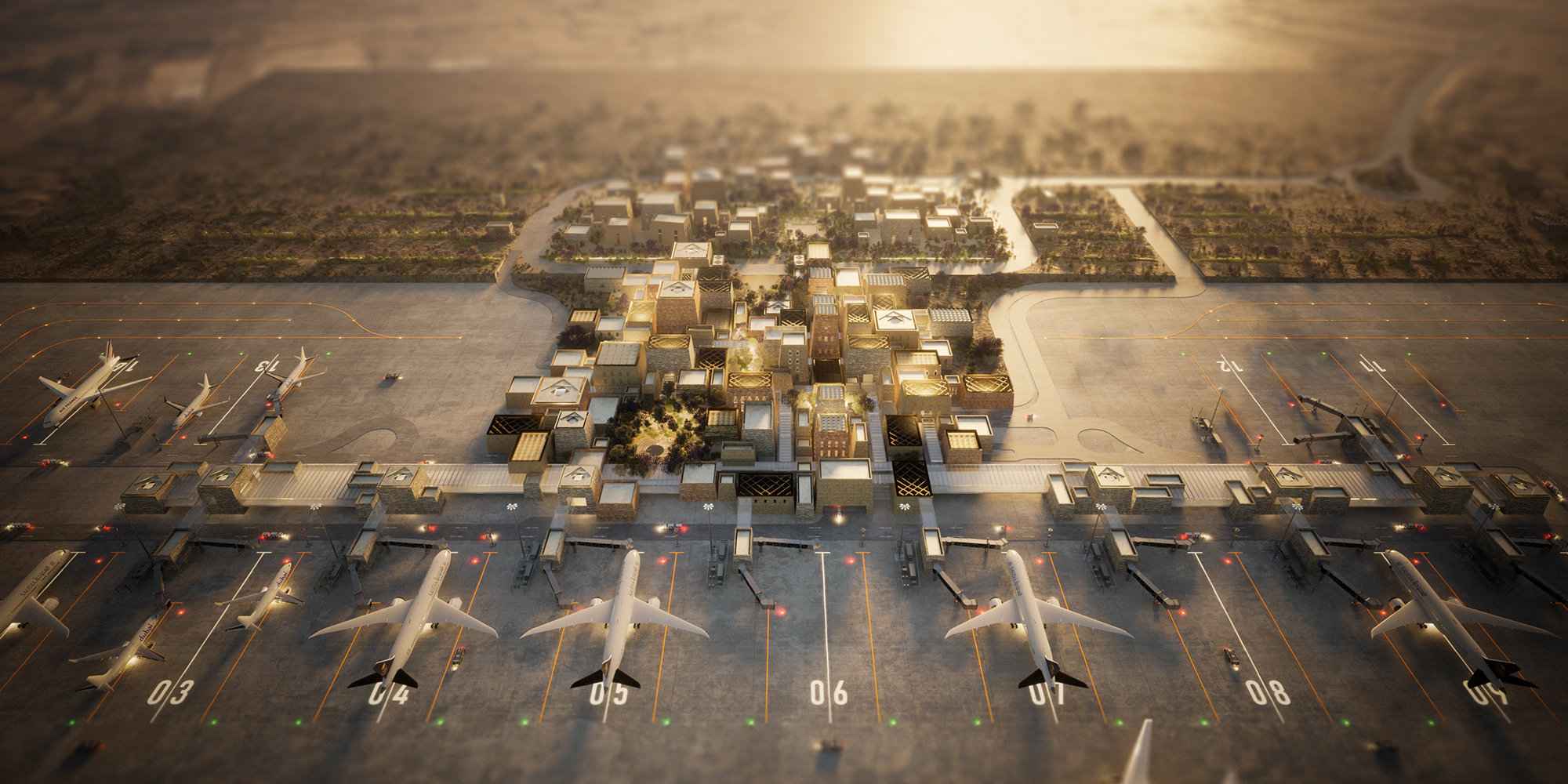 Foster + Partners Wins Competition To Design New Abha Airport Terminal