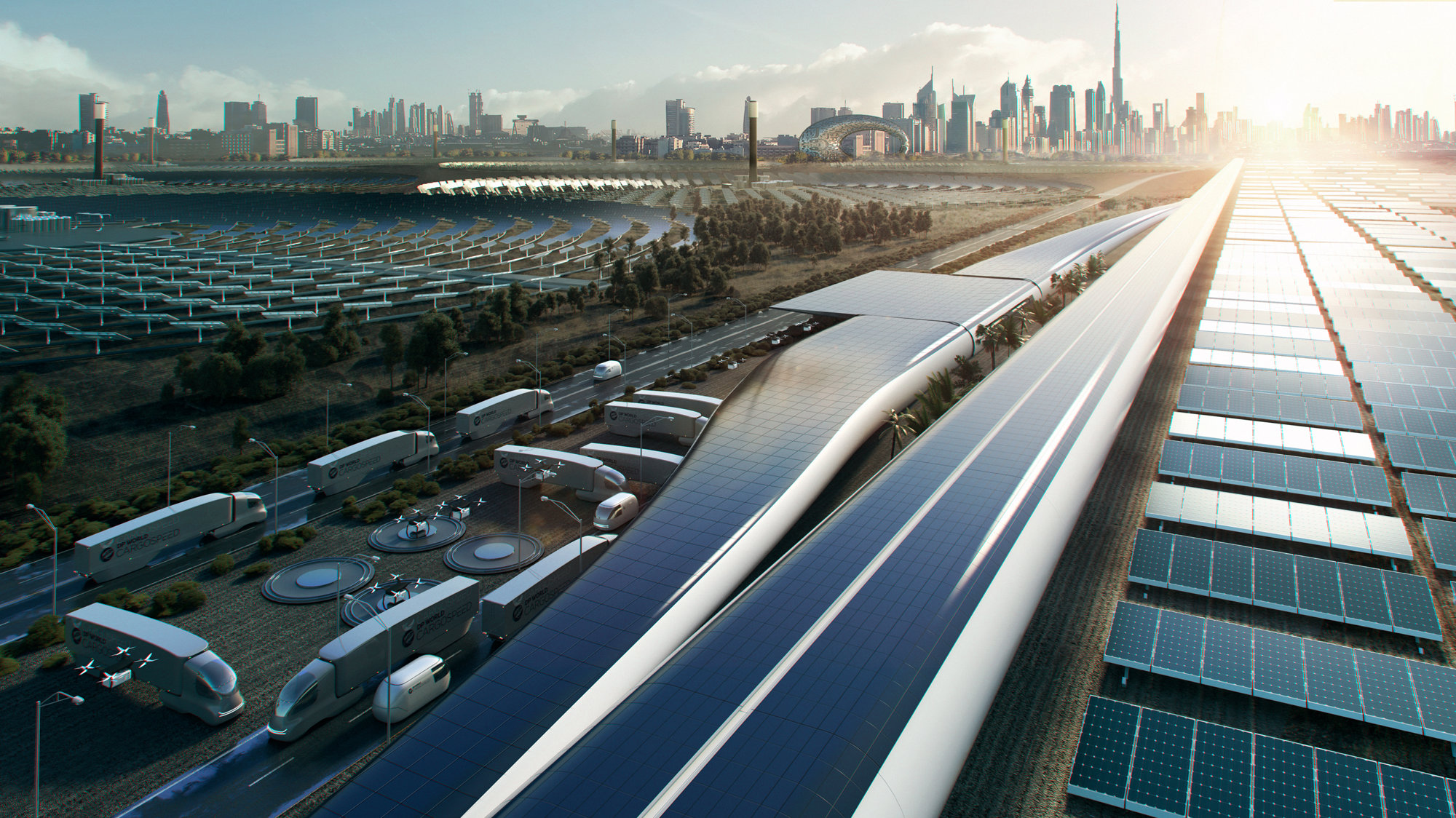 Foster + Partners Video For Dp World Cargospeed Premieres In Dubai, Uae