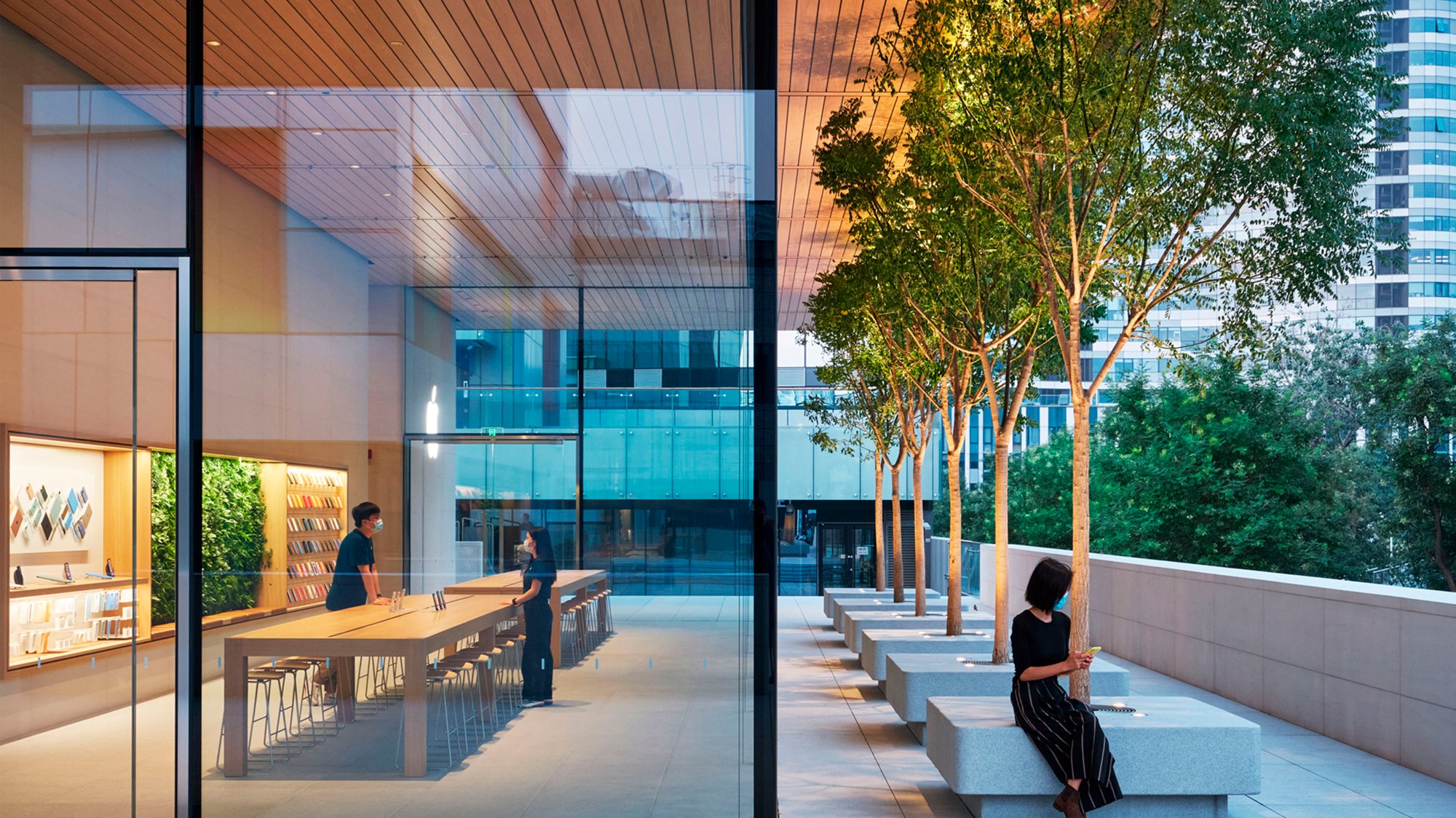Reimagined Apple Sanlitun Opens As New Social Focus In Beijing
