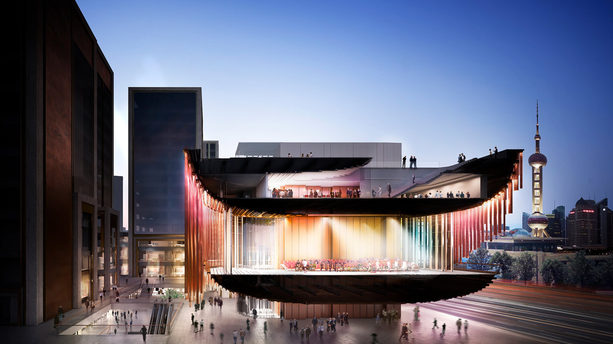 Designs Revealed For Bund Finance Center, Under Construction In Shanghai