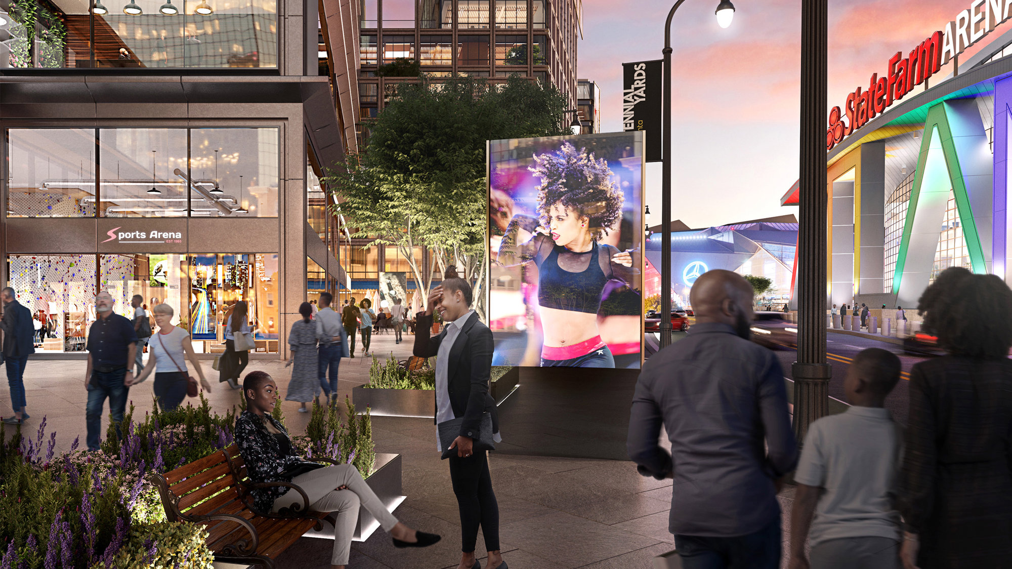 Master Site Plan For Atlanta’s Centennial Yards Revealed