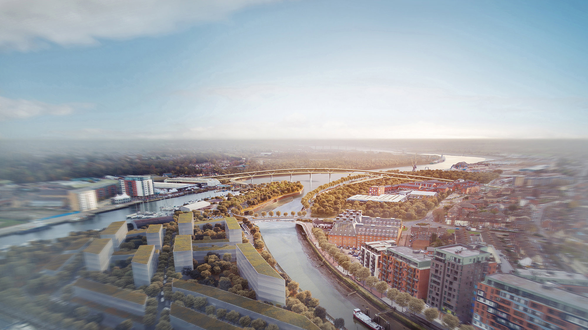 Foster + Partners Wins Upper Orwell Crossings Competition In Ipswich