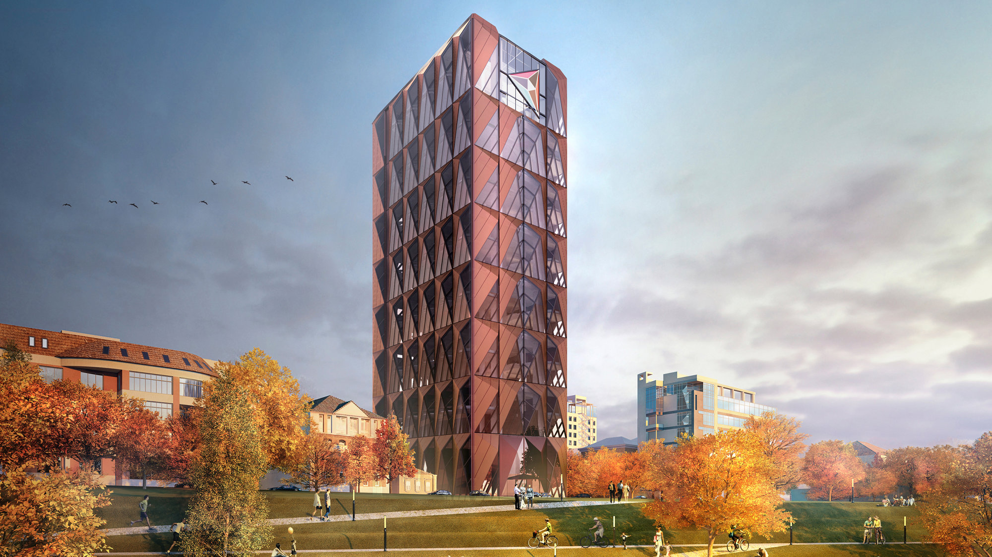 Designs Unveiled For Landmark Rmk Headquarters In Yekaterinburg