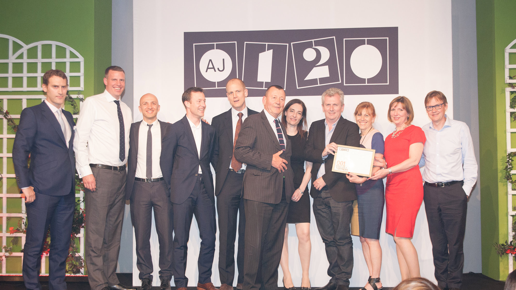 Foster + Partners Top Aj120 And Receive Twenty Years Of Excellence Award