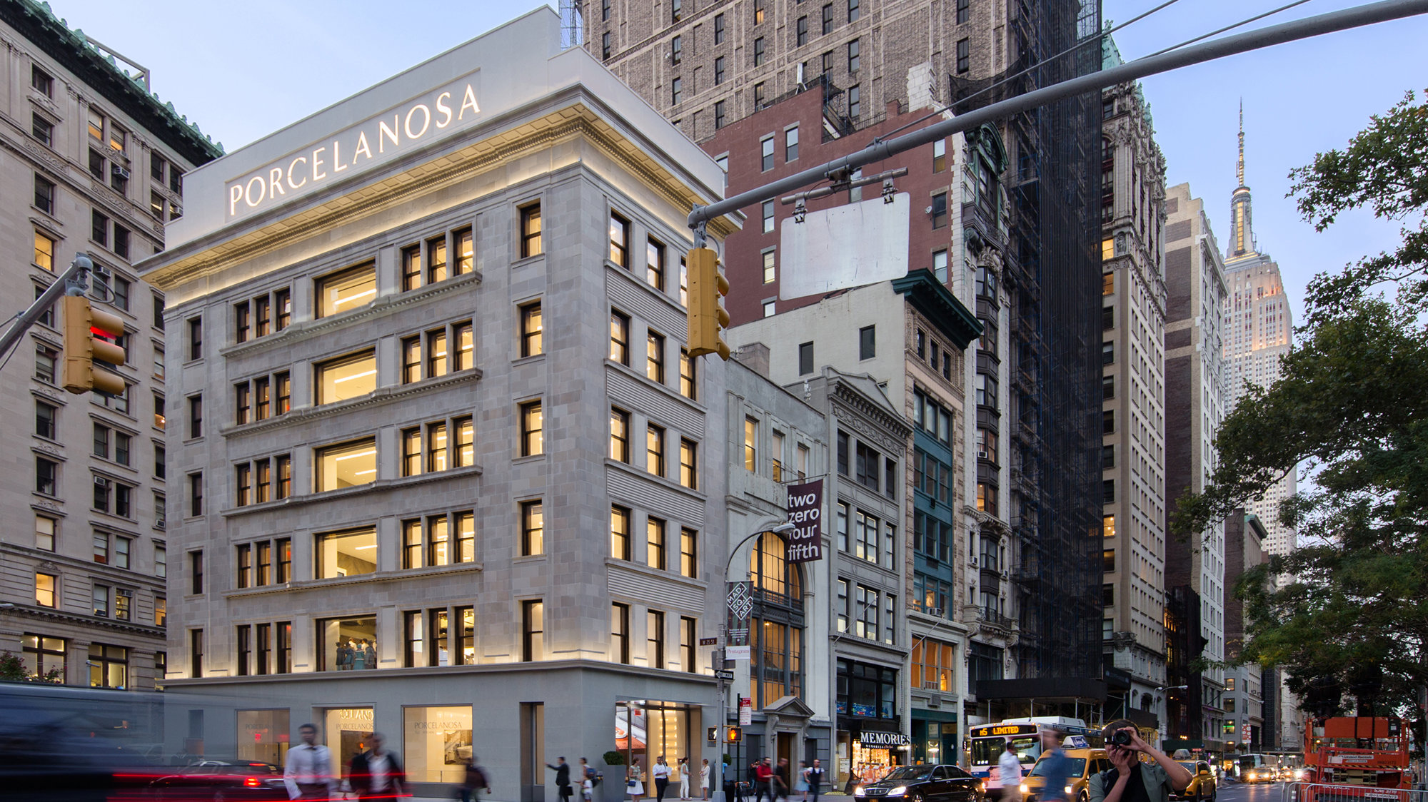 Official Opening Of The Flagship Porcelanosa Showroom In New York