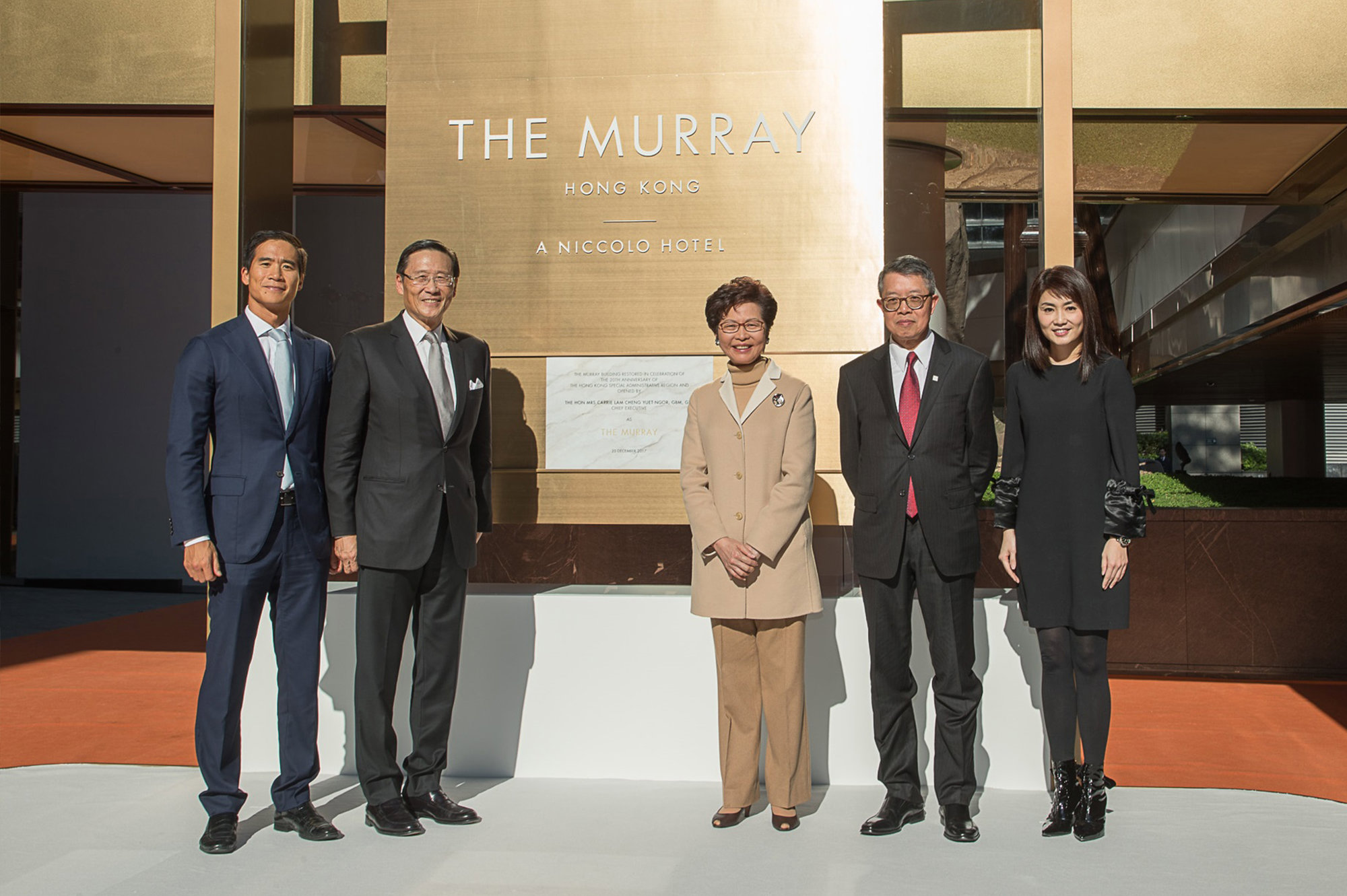 Completion Of The Murray Hotel Is Celebrated In Hong Kong