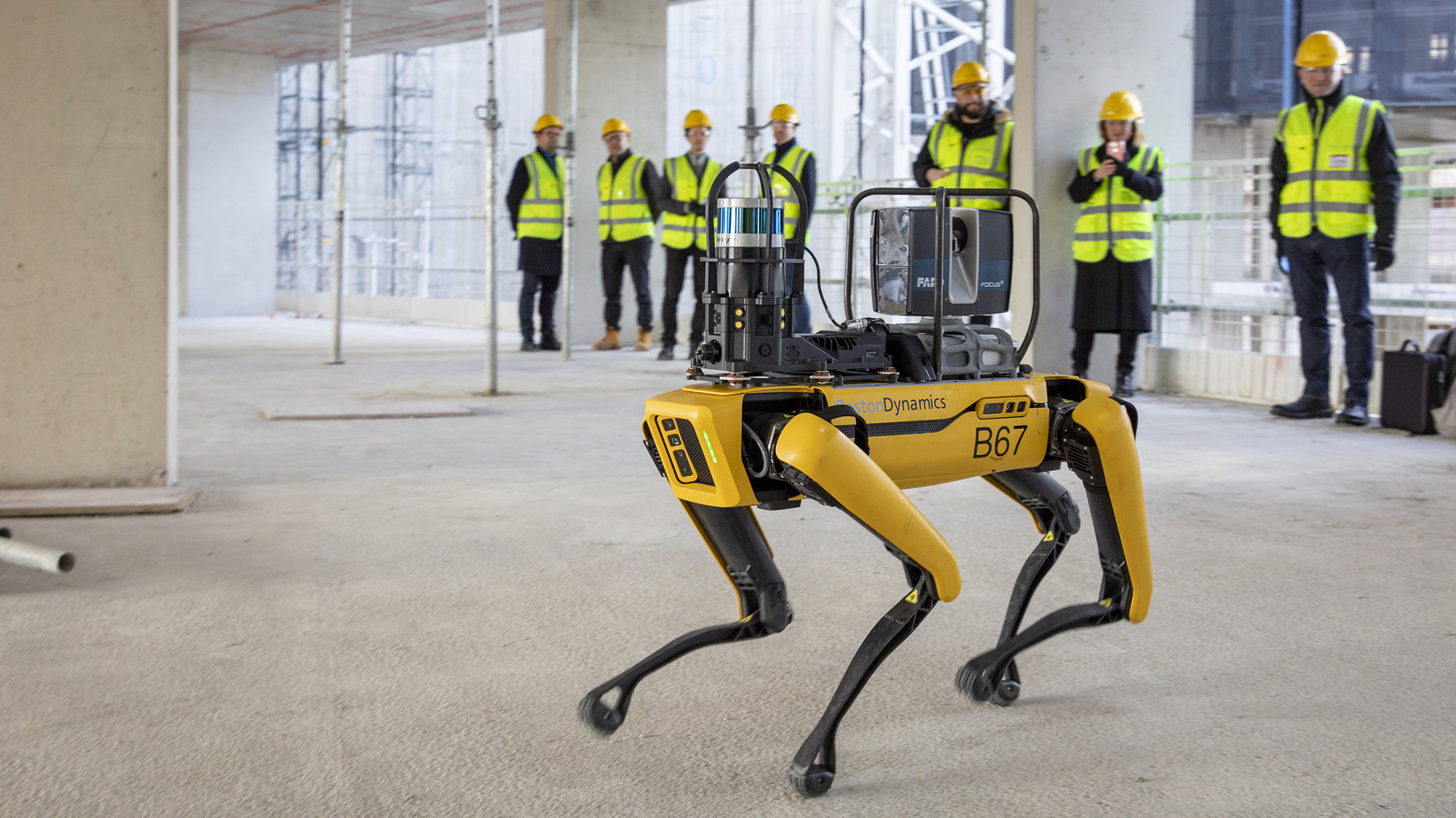 Foster + Partners Collaborates With Boston Dynamics To Monitor Construction Progress With Spot