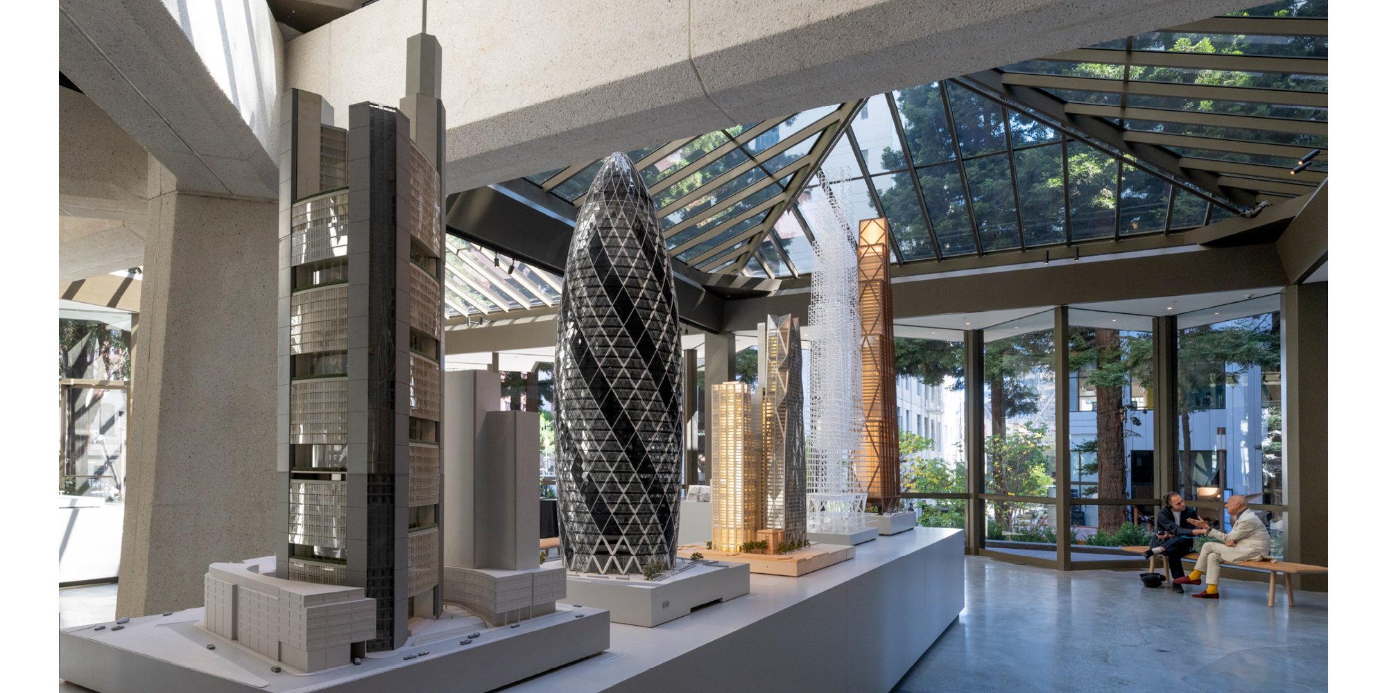 The Vertical City Exhibition Held To Mark The Reopening Of Transamerica Pyramid