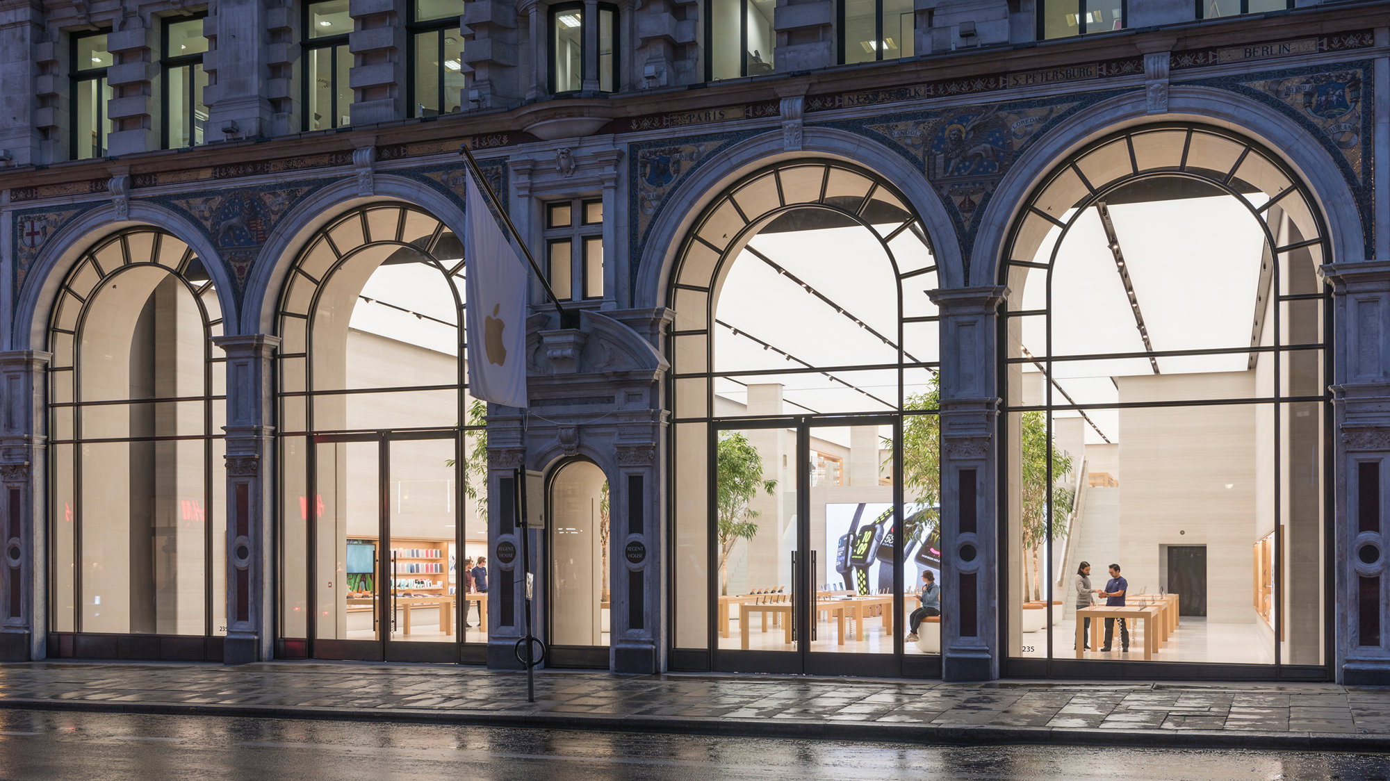 Reimagined Apple Regent Street Opens In London