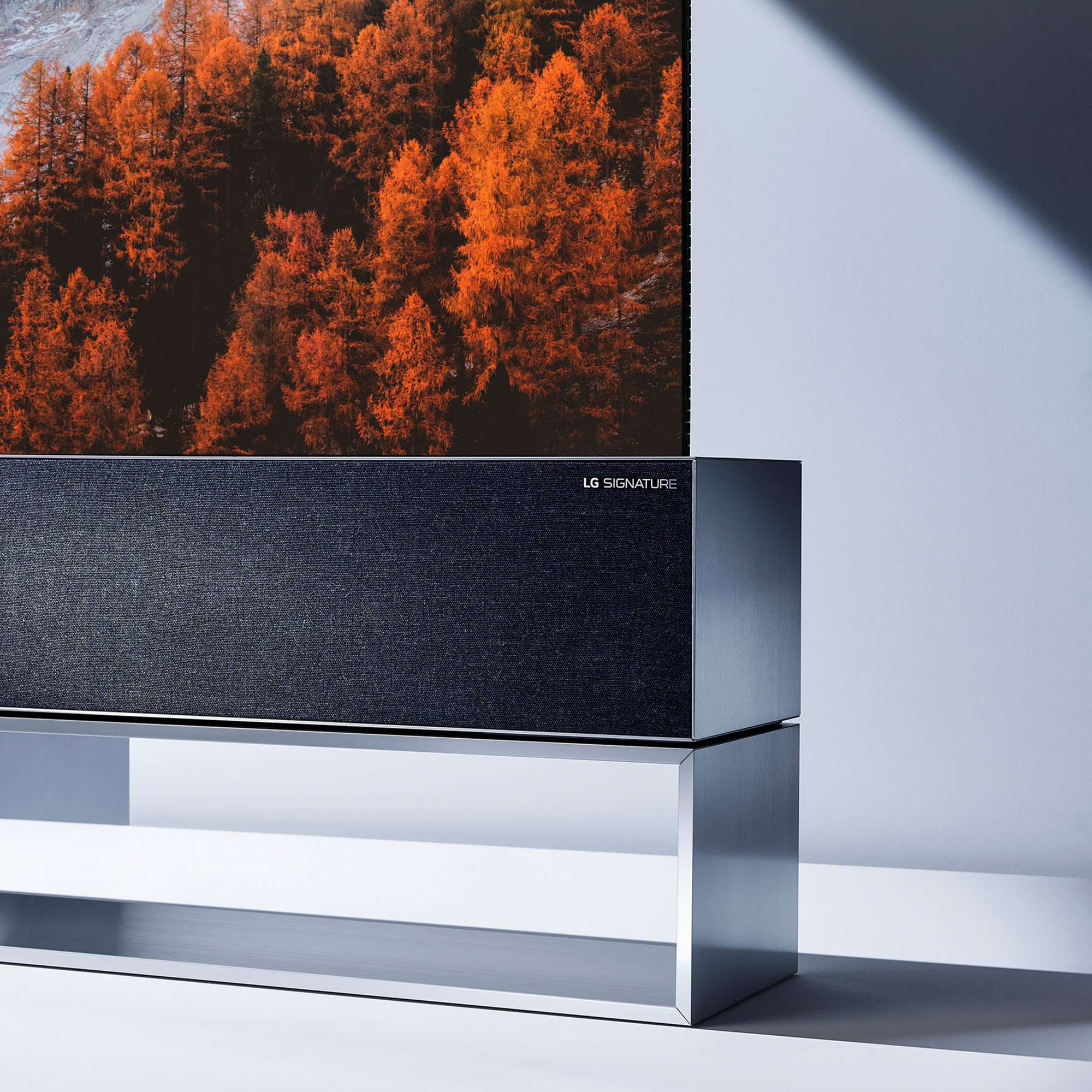 World’s First Rollable Oled Tv Features At Milan Design Week