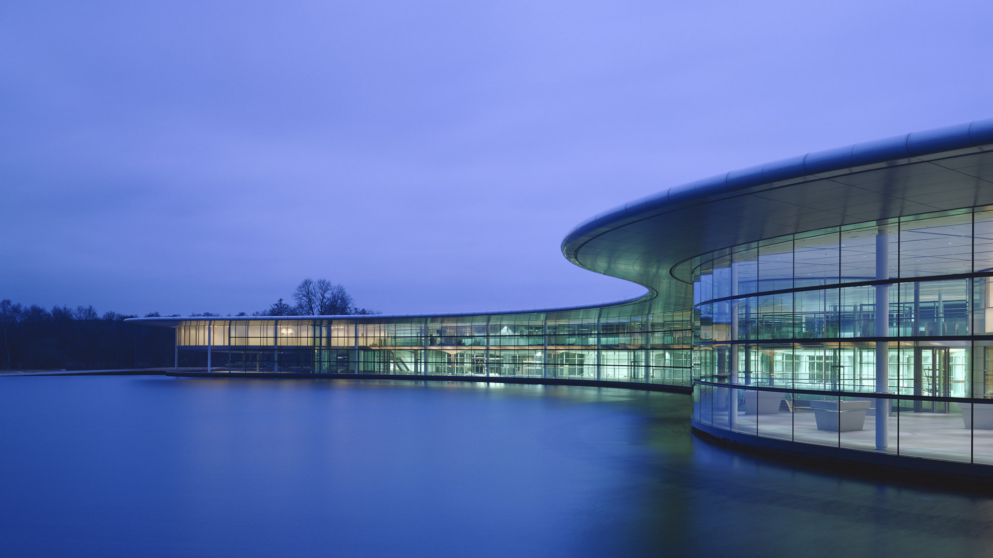 Mclaren Technology Centre Wins Building Of The Year Award 2005