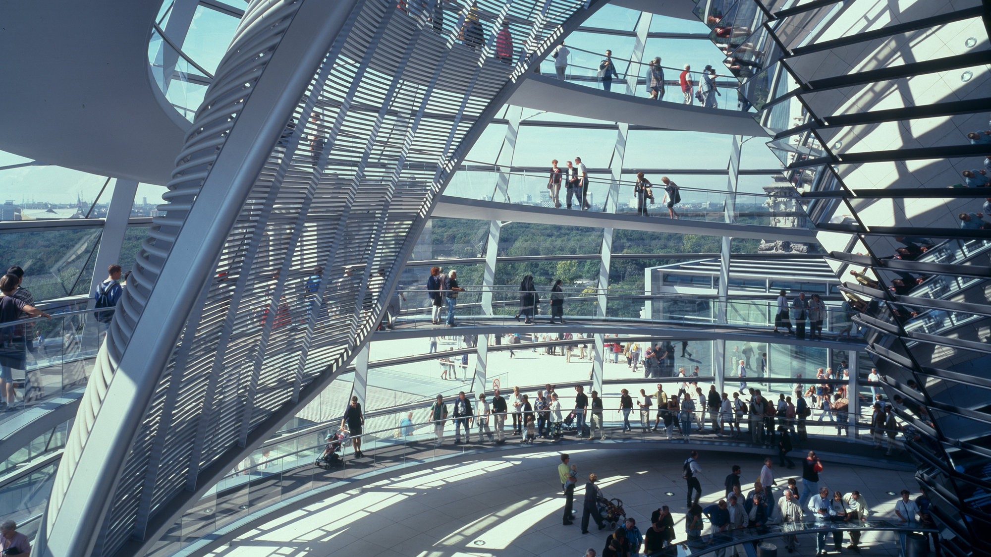 The Plenary Building In The Converted Reichstag