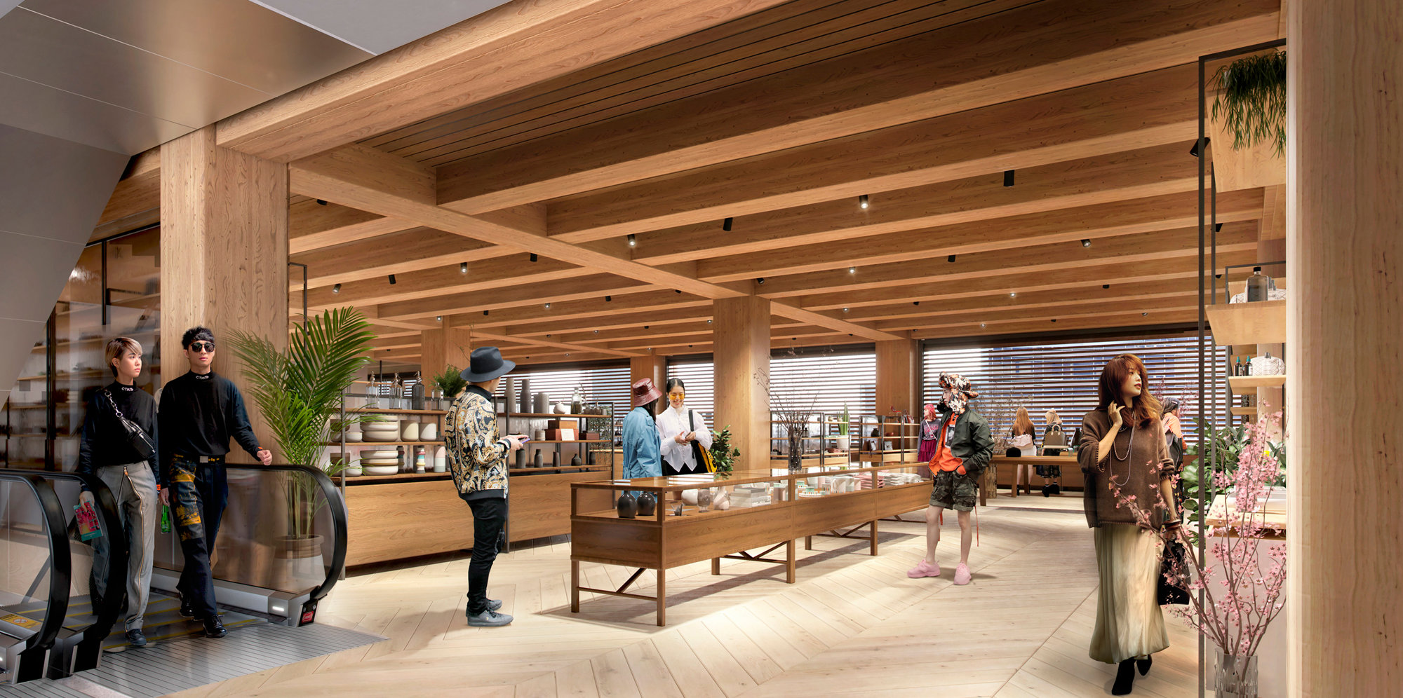 Designs For Sustainable Department Store In Tokyo Revealed