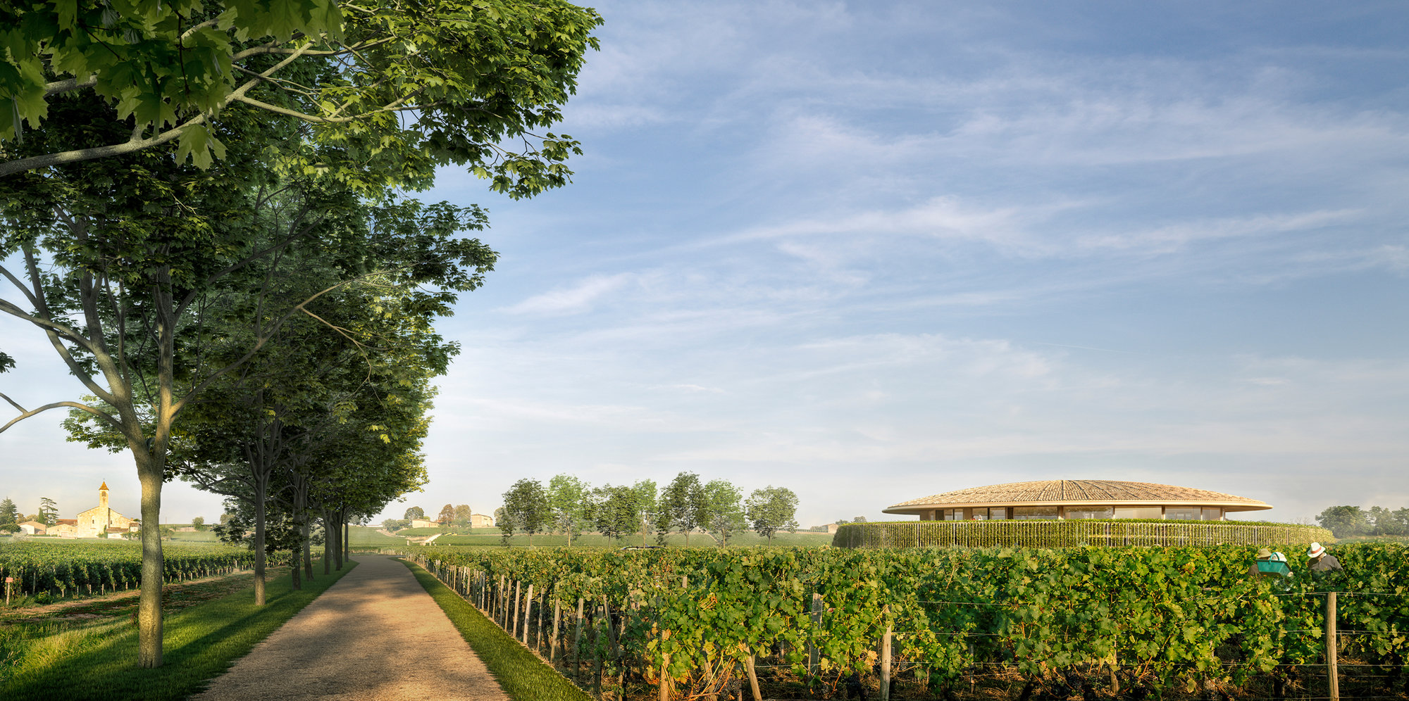 Foster + Partners Reveals Its Vision For The Le Dôme Winery In Saint-émilion