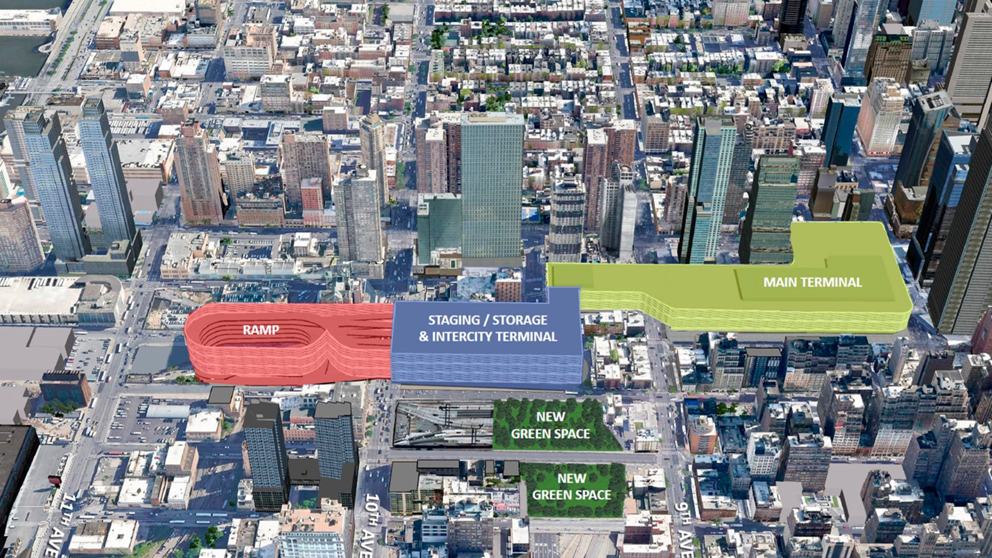 Foster + Partners And Epstein To Design Port Authority’s Midtown Bus Terminal In Manhattan
