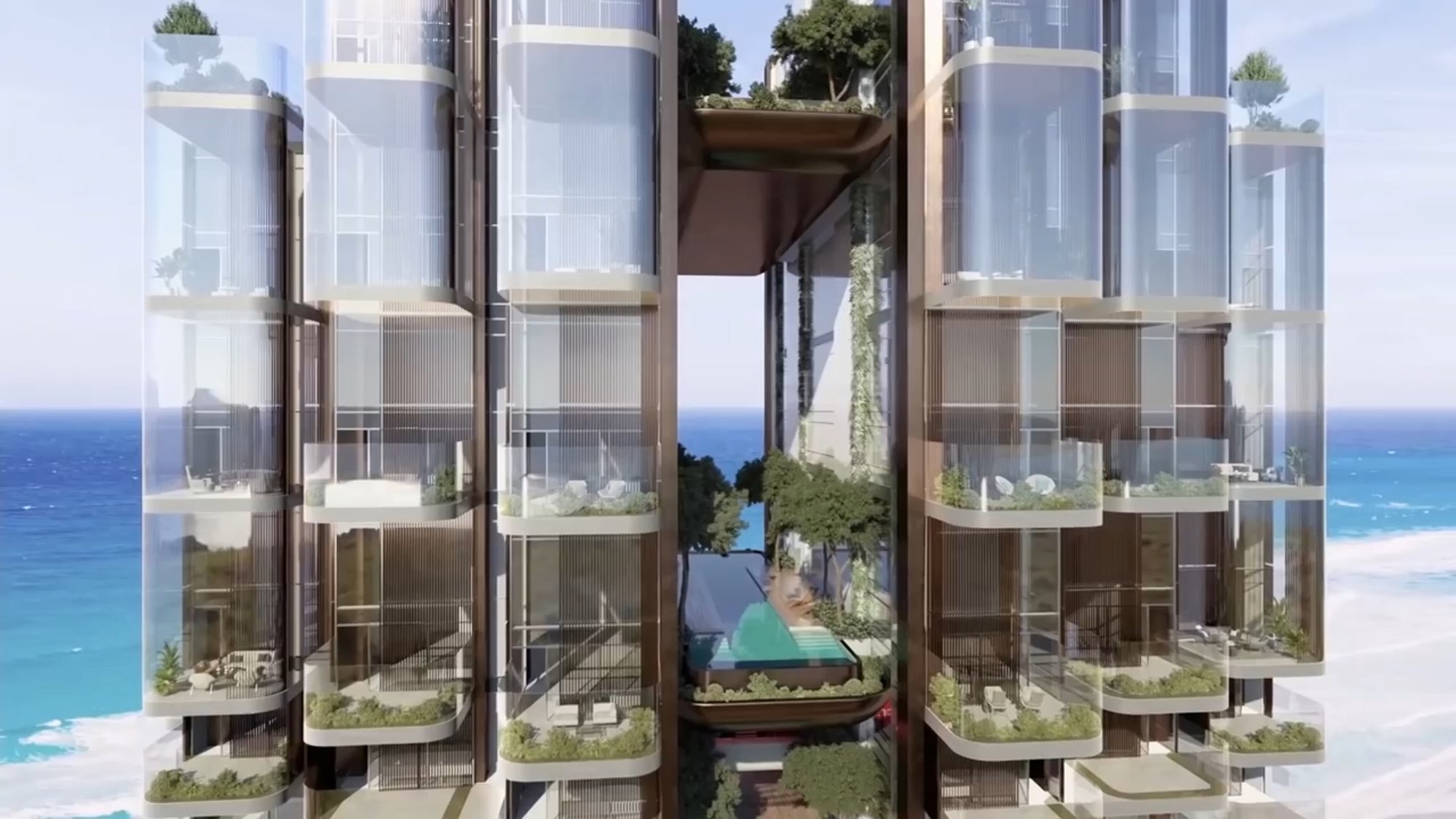 Designs For Marina Tower, The First Green High-rise Building In Greece Revealed