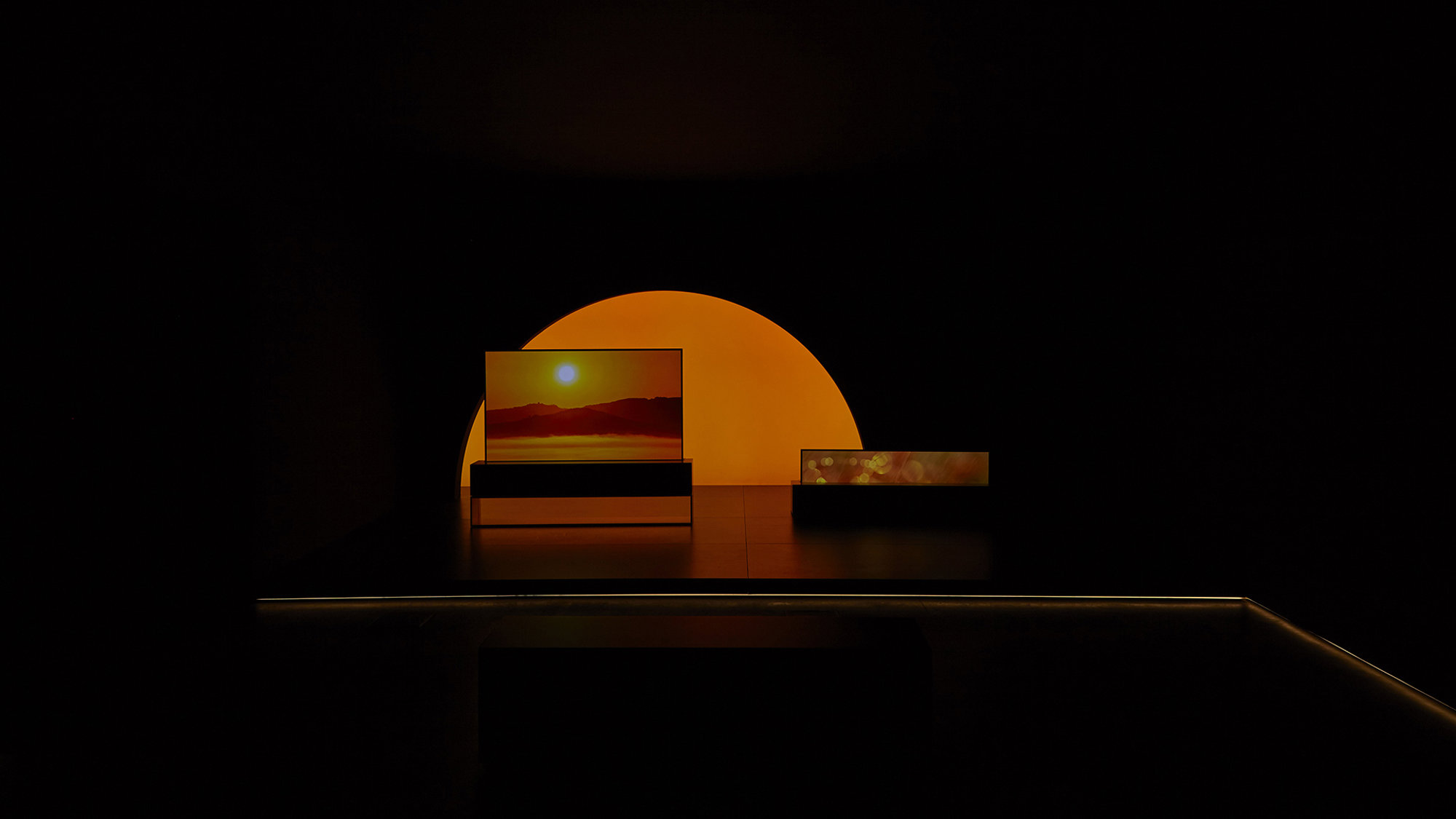 World’s First Rollable Oled Tv Features At Milan Design Week