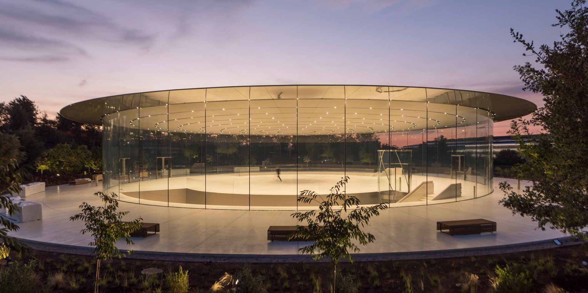 The Steve Jobs Theater At Apple Park