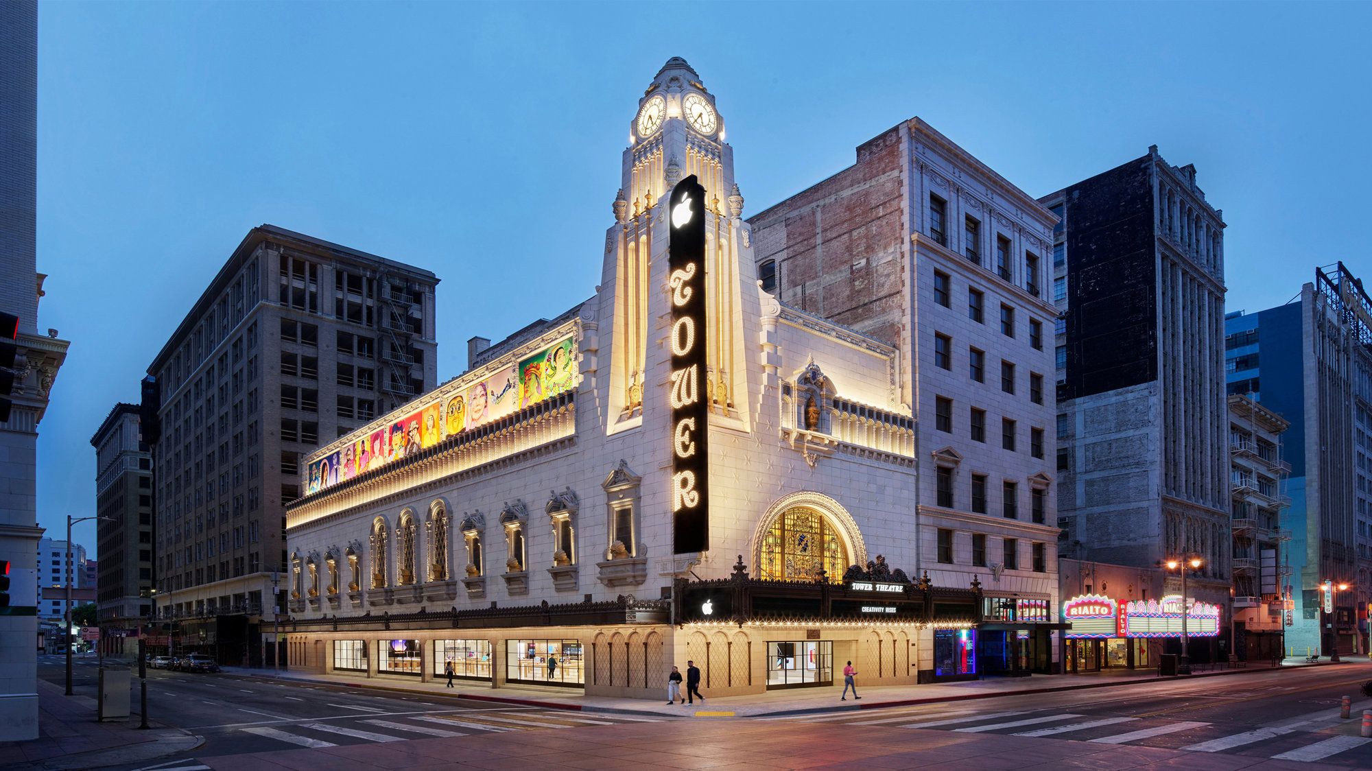 The Curtain Lifts On Downtown La’s Apple Tower Theatre