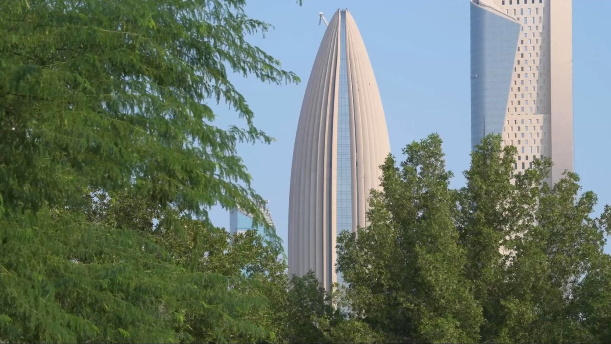 National Bank Of Kuwait Headquarters In Kuwait City Completes
