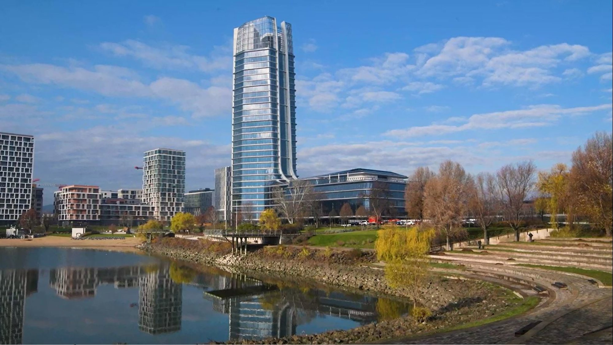 Foster + Partners Completes New Sustainable Headquarters For Mol Group In Budapest