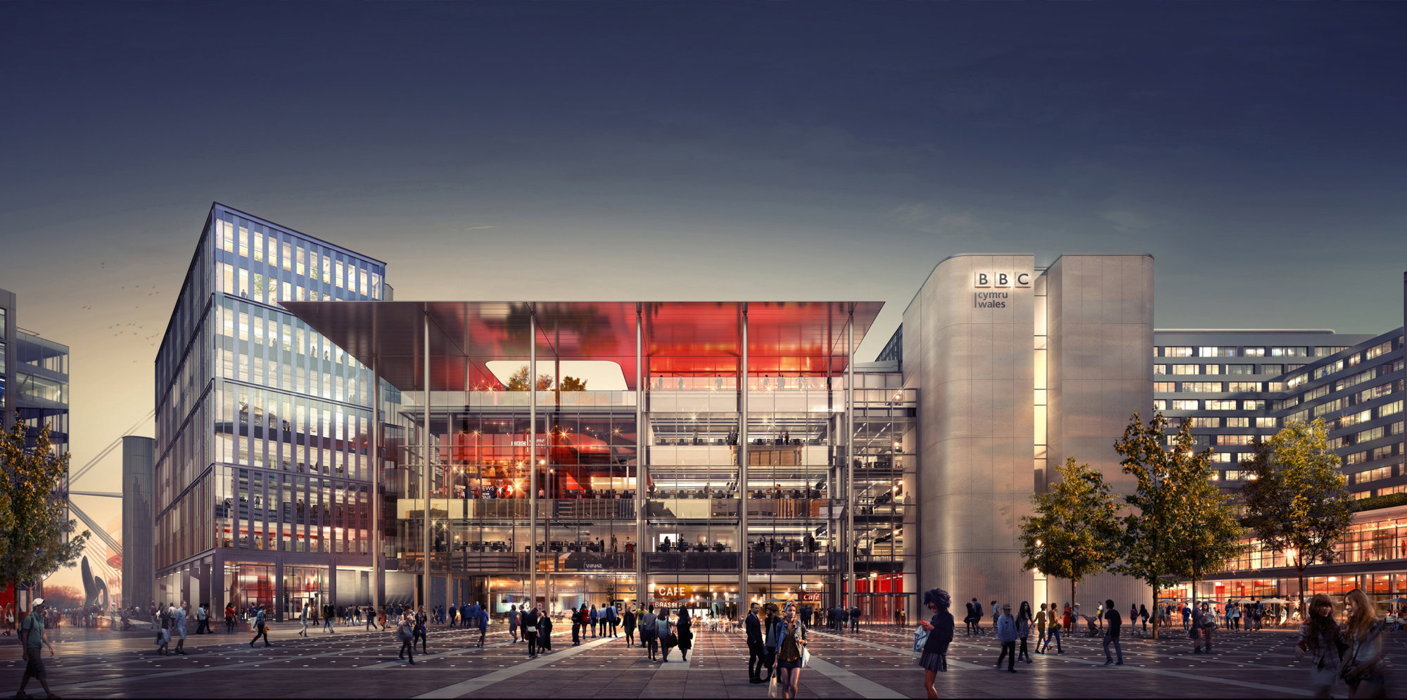 New Bbc Wales Headquarters Moves Closer To Completion