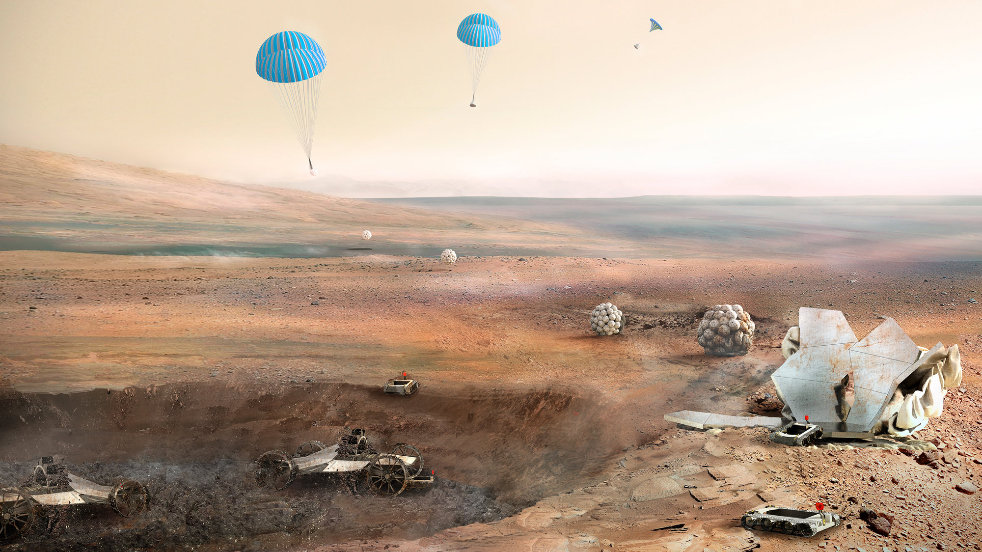 Foster + Partners California | Branch Technology Win First-prize In Level 1 Of Nasa Centennial 3d-printed Habitat Challenge