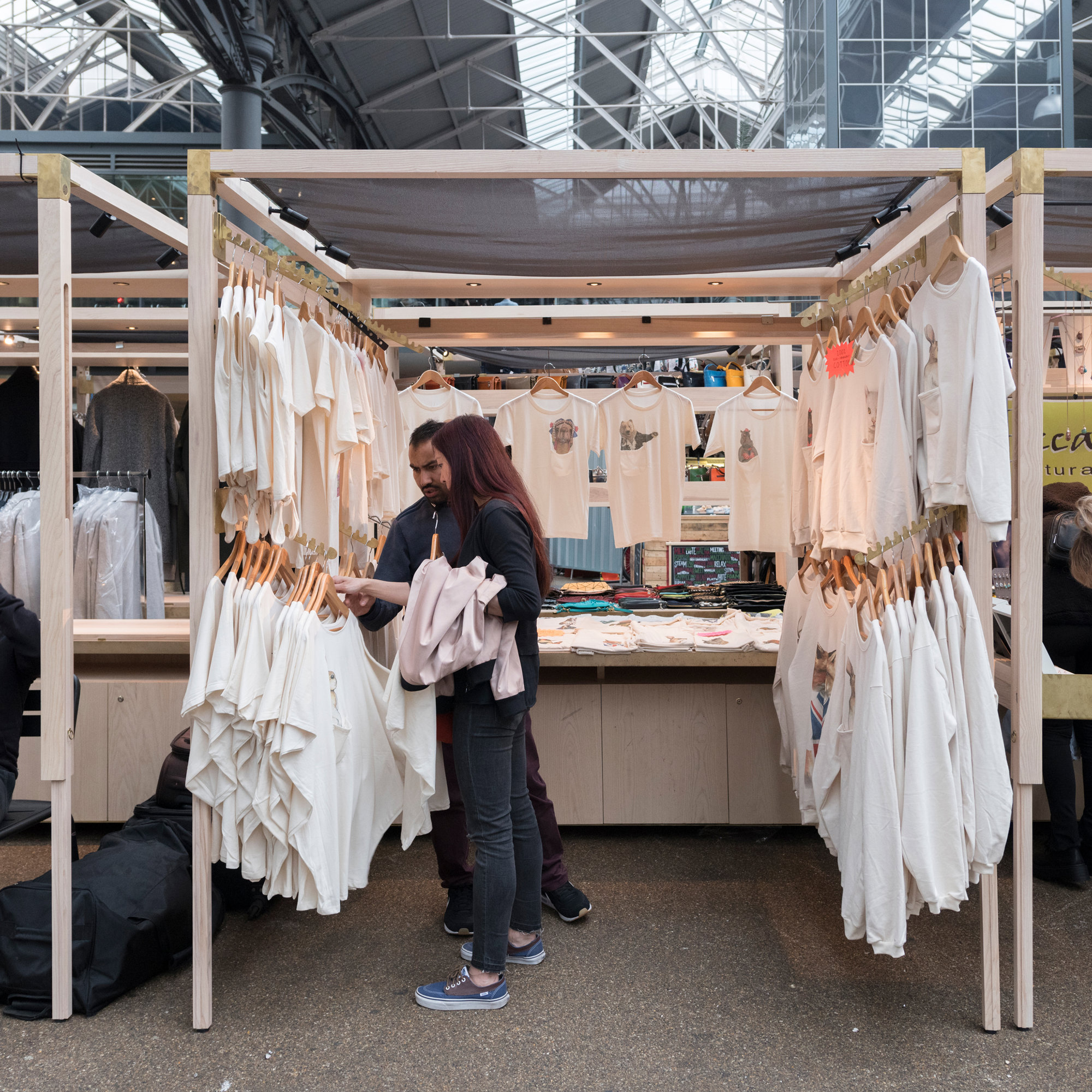 Christmas Celebrations Kick Off At Newly Revamped Old Spitalfields Market