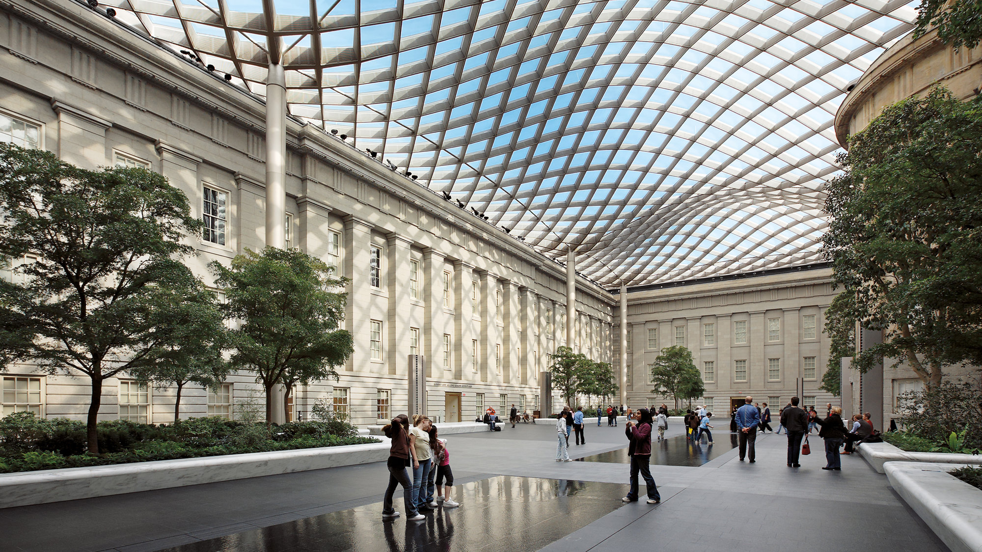 Smithsonian Institution Courtyard