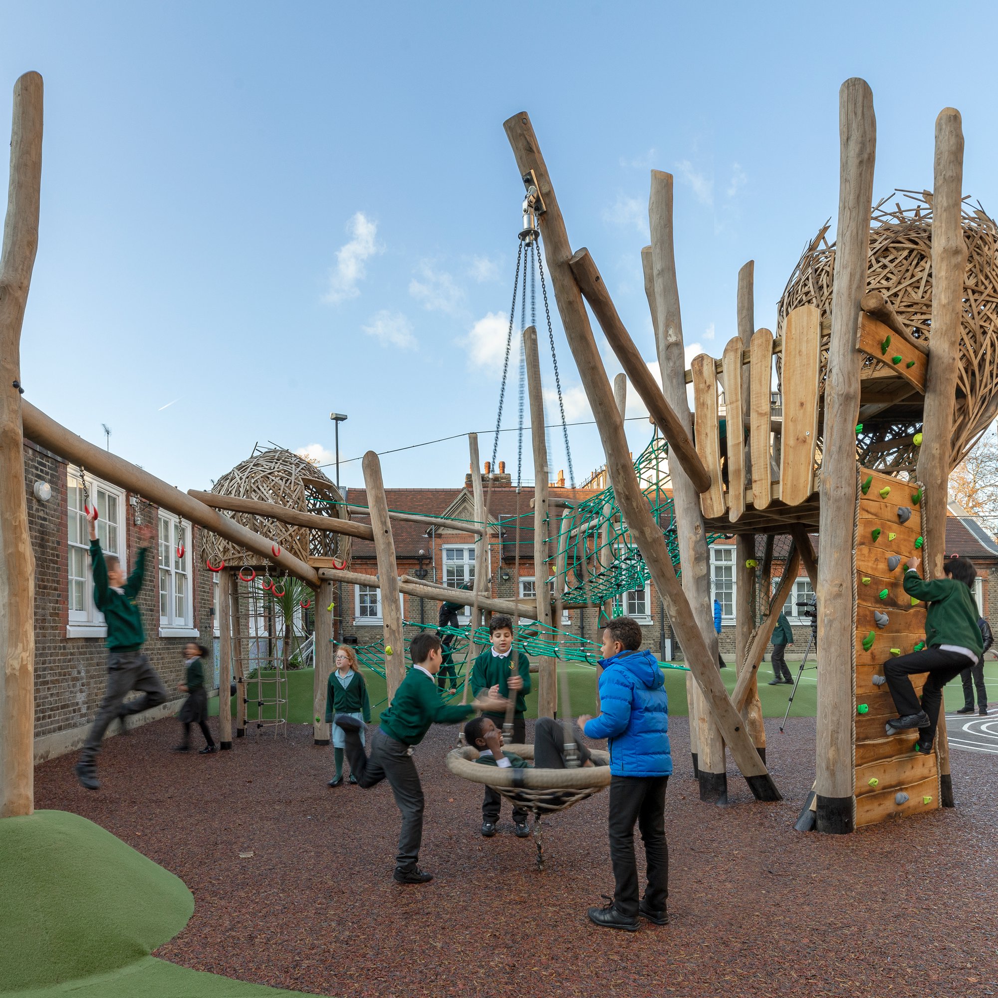 Park Walk Primary School Playground Gets A Complete Revamp