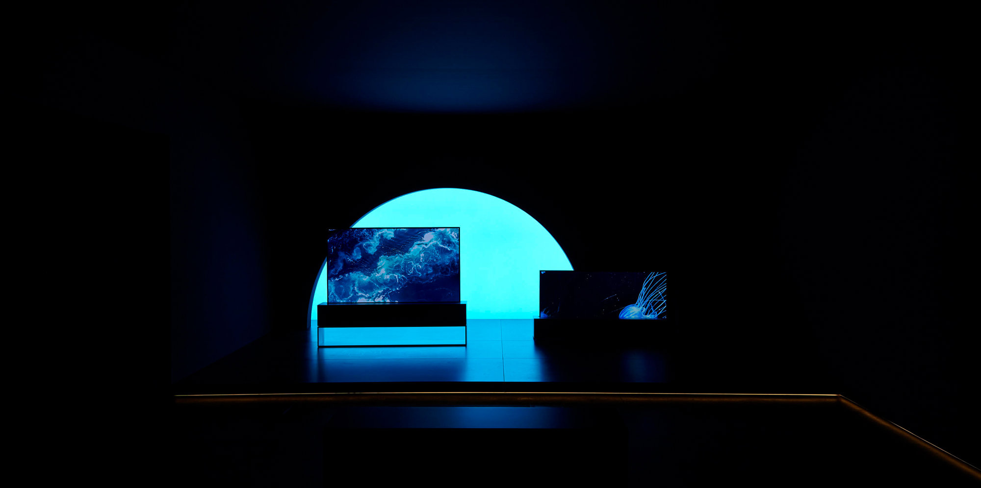 World’s First Rollable Oled Tv Features At Milan Design Week