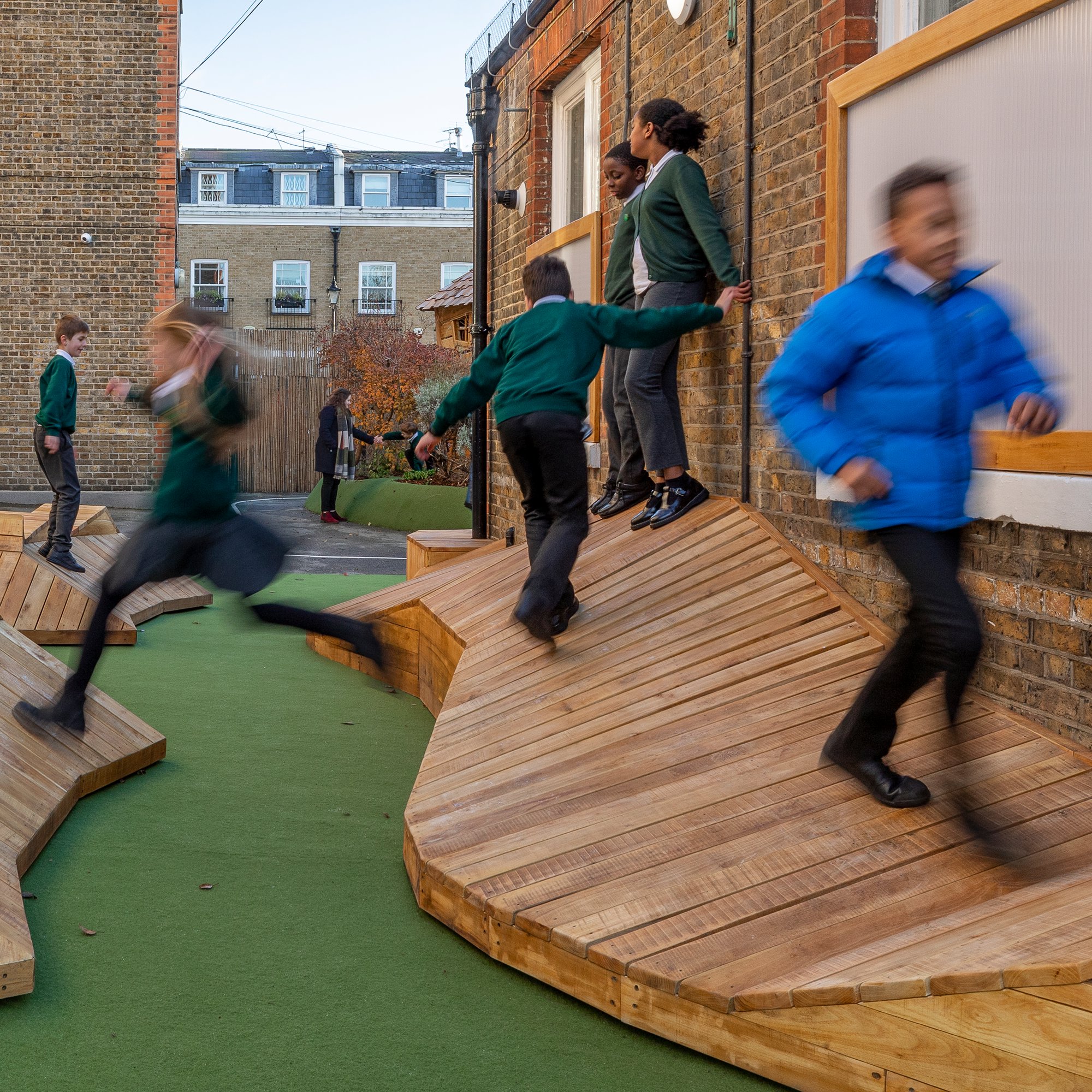 Park Walk Primary School Playground Gets A Complete Revamp