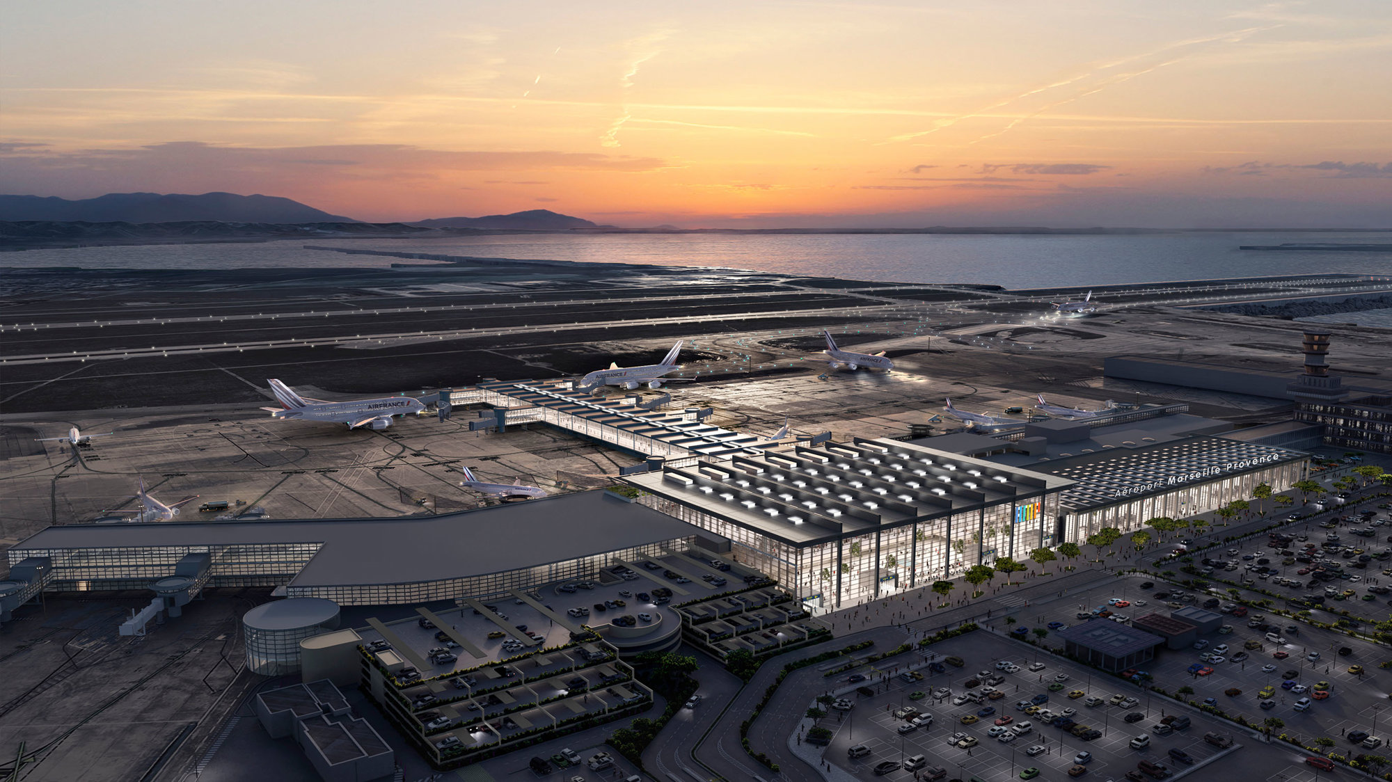 Foster + Partners Wins Marseille Airport Extension Design Competition